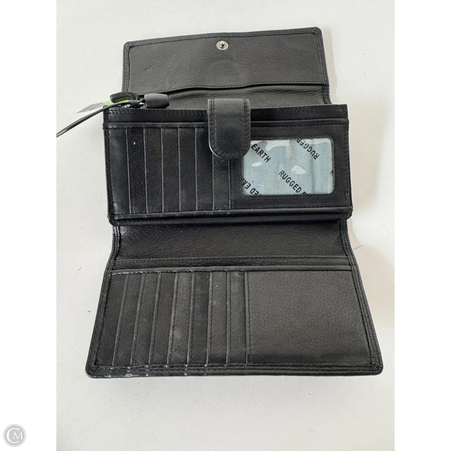 Wallet Leather By Clothes Mentor, Size: Medium