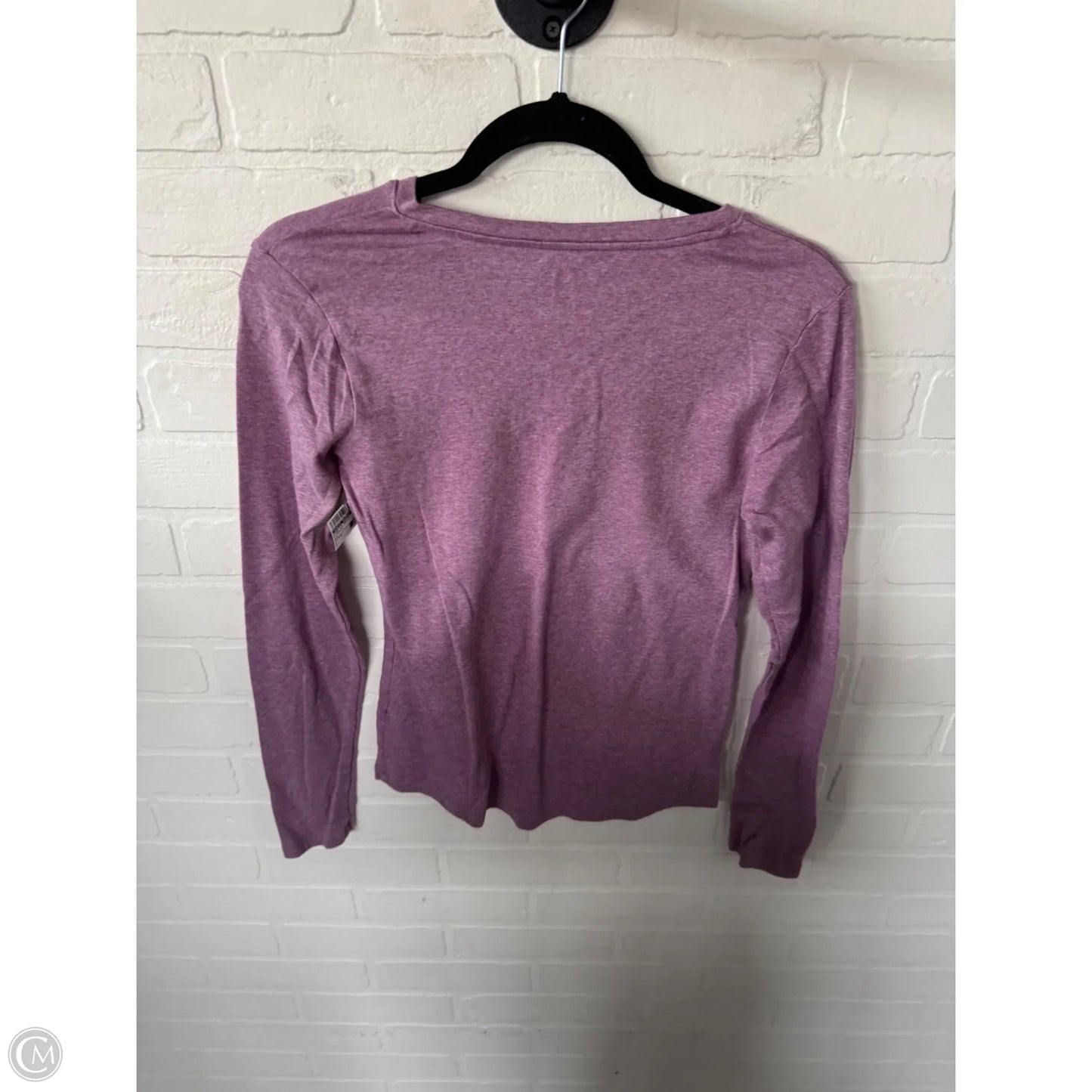 Top Long Sleeve Basic By Eddie Bauer In Purple, Size: S