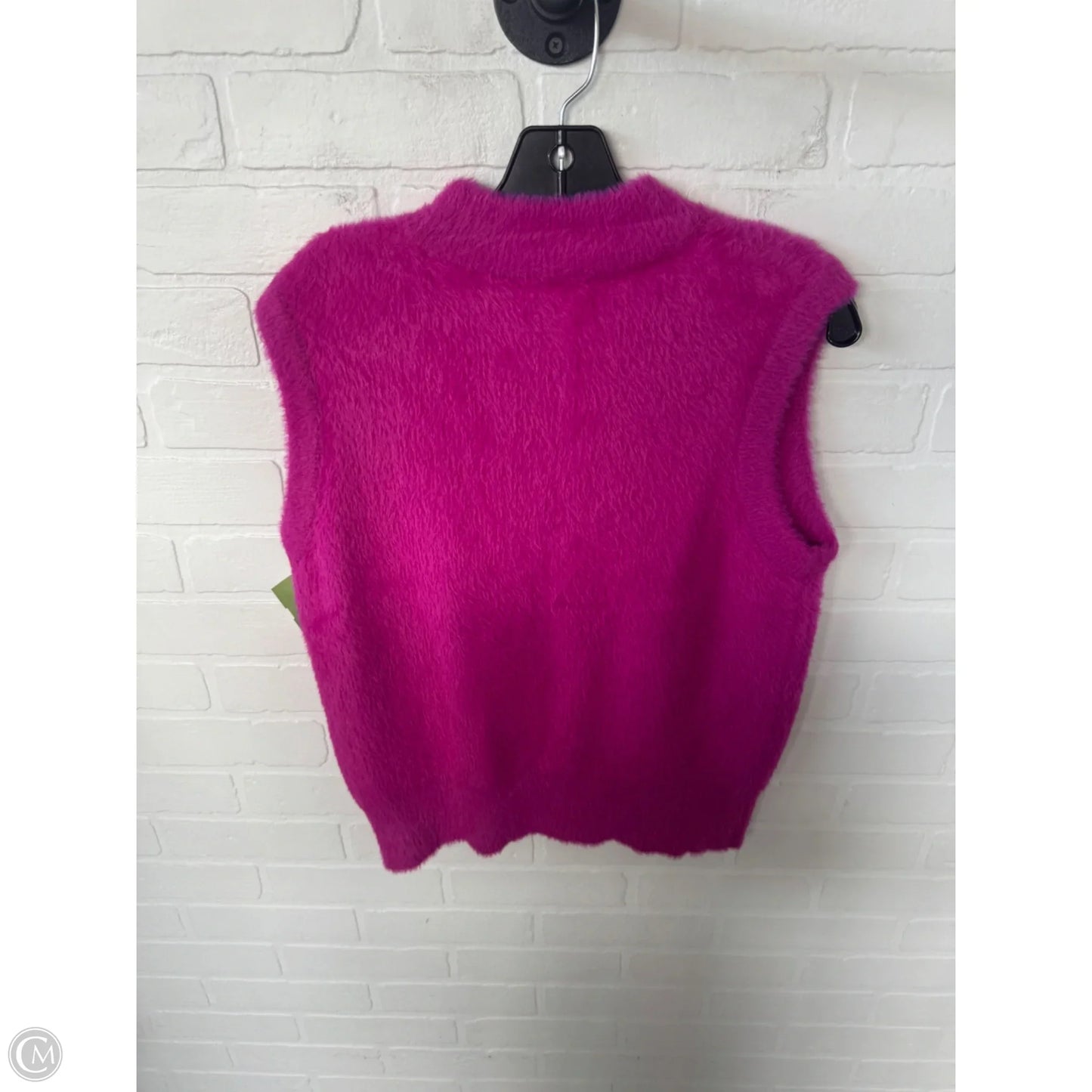 Vest Sweater By Rachel Zoe In Pink, Size: M