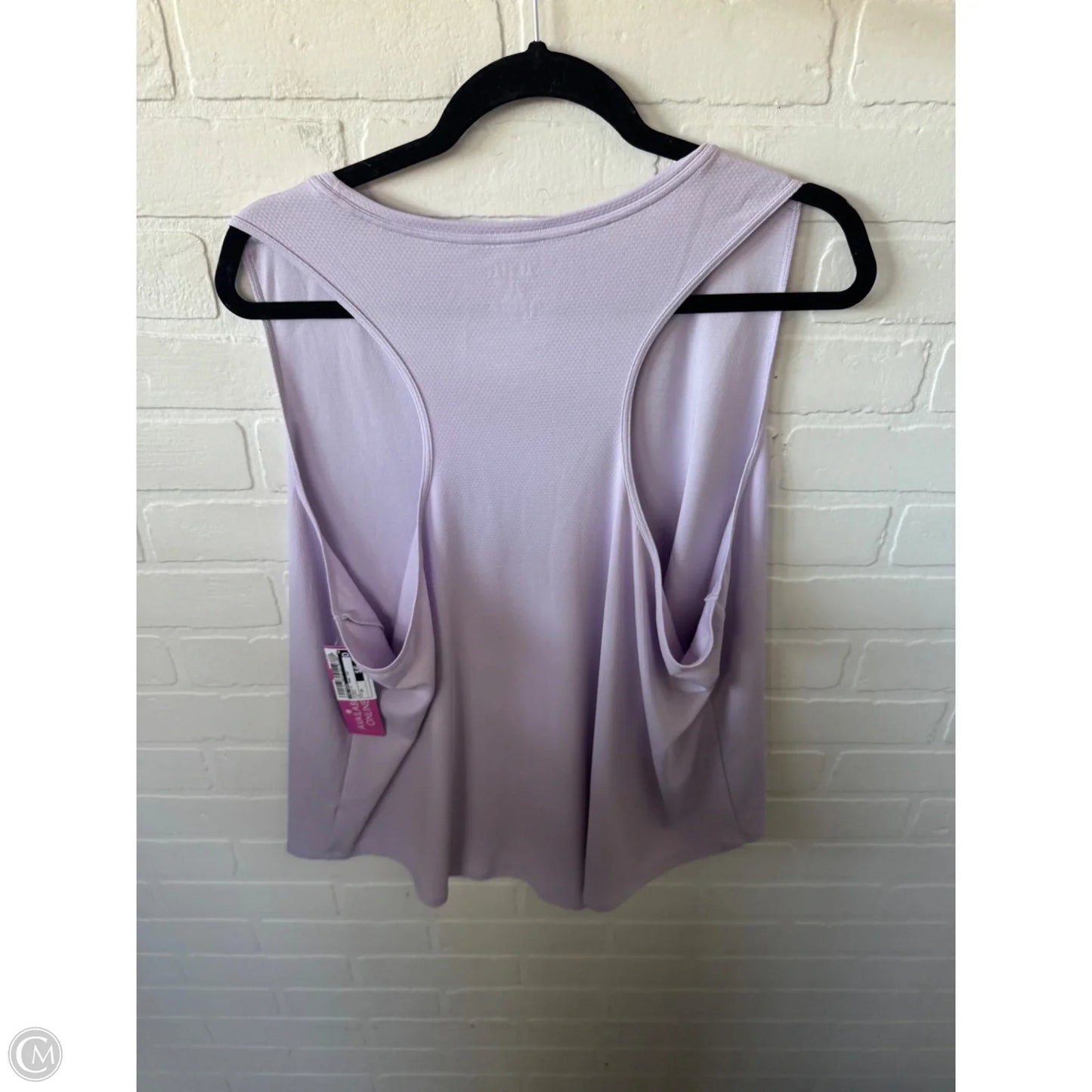 Athletic Tank Top By Tek Gear In Purple, Size: 2x