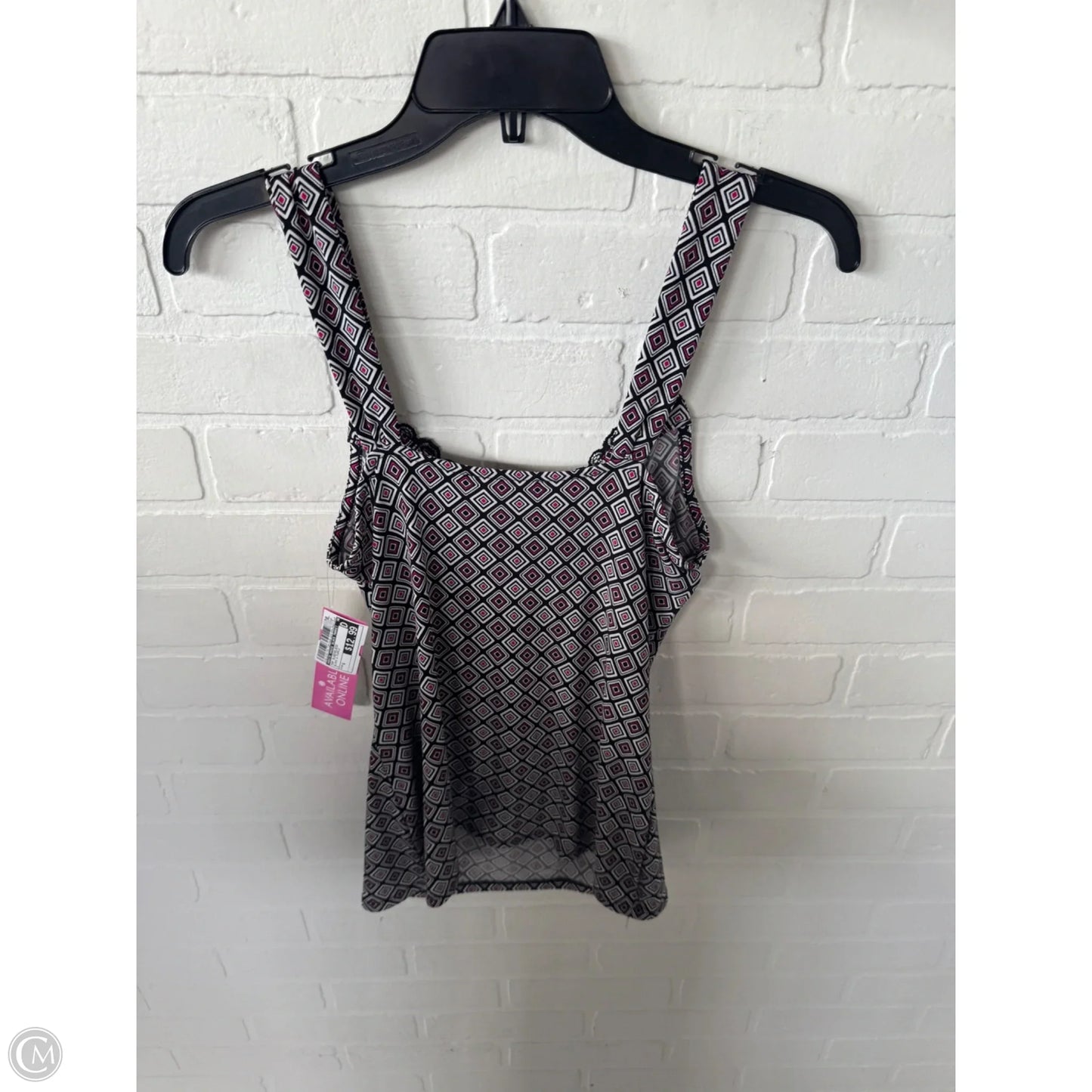 Top Sleeveless By White House Black Market In Black & Purple, Size: S