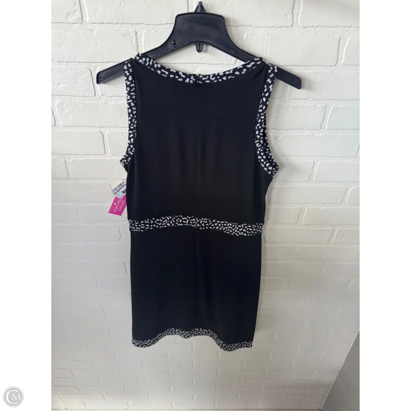 Dress Work By Michael By Michael Kors In Black & White, Size: S