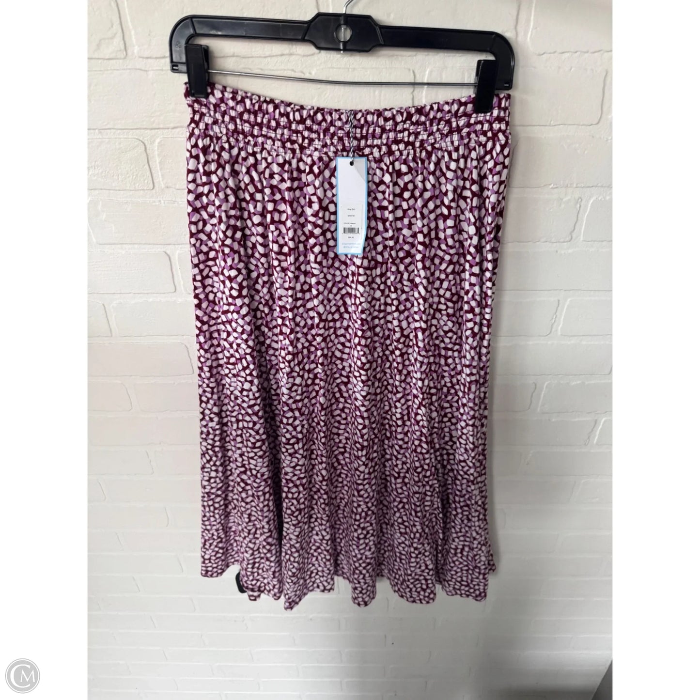 Skirt Maxi By Draper James In Purple & White, Size: 8