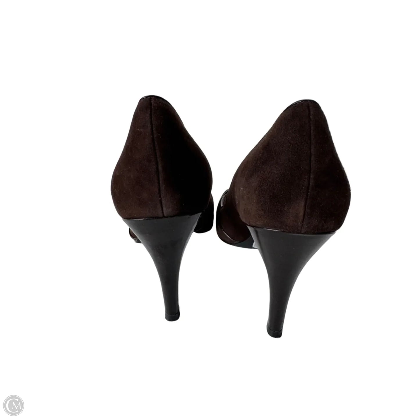 Sandals Heels Stiletto By Clothes Mentor In Brown, Size: 6