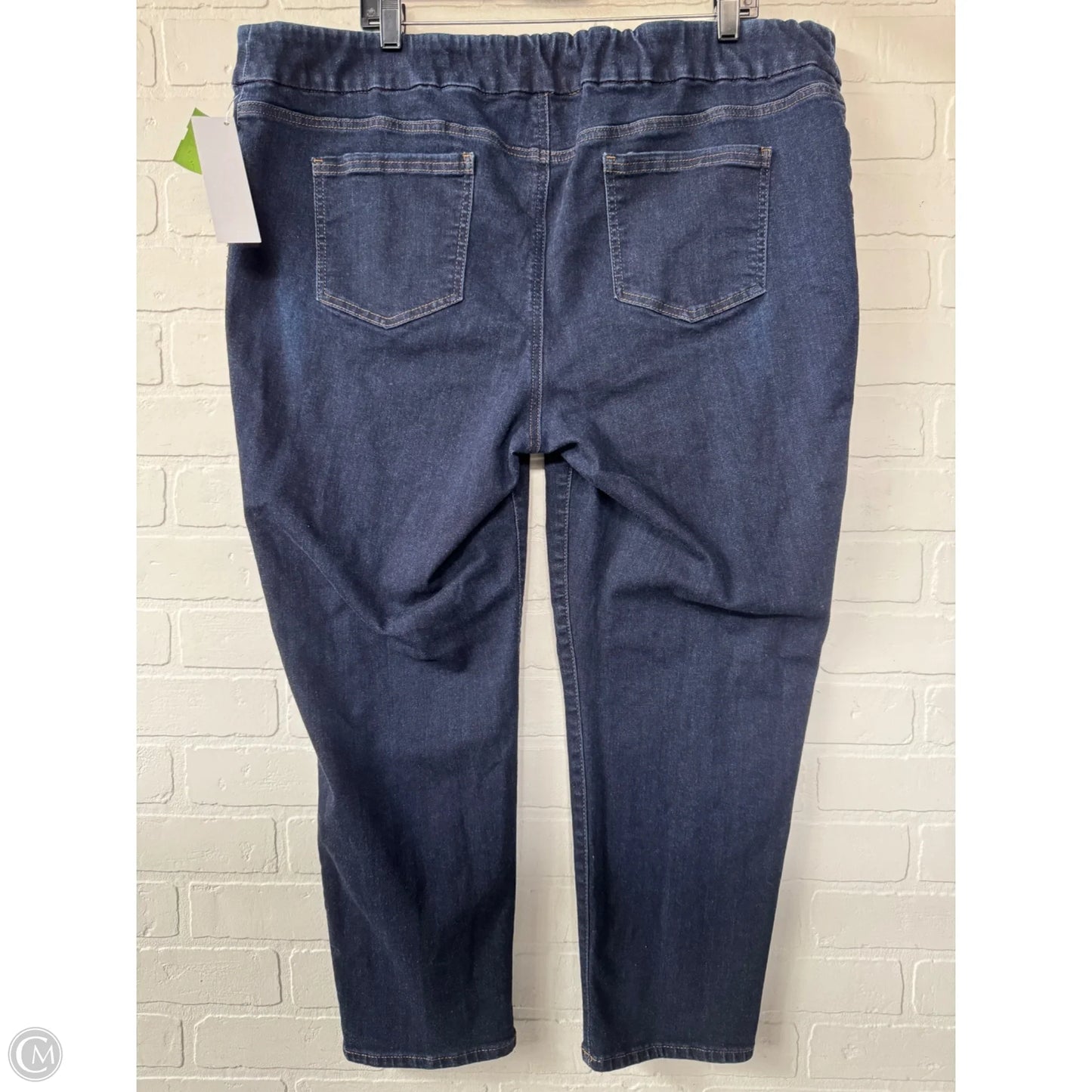 Jeans Jeggings By Chicos In Blue Denim, Size: 20