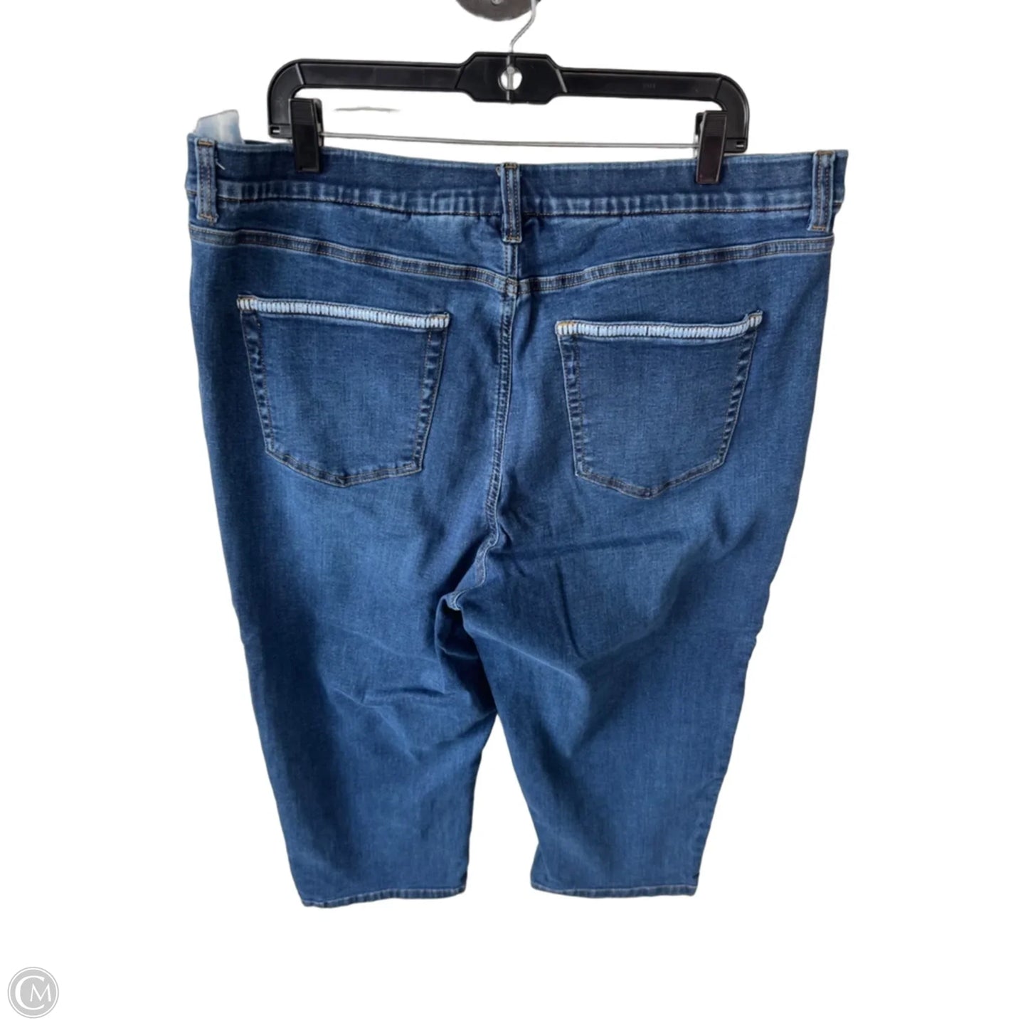 Jeans Jeggings By D&co. In Blue Denim, Size: 22