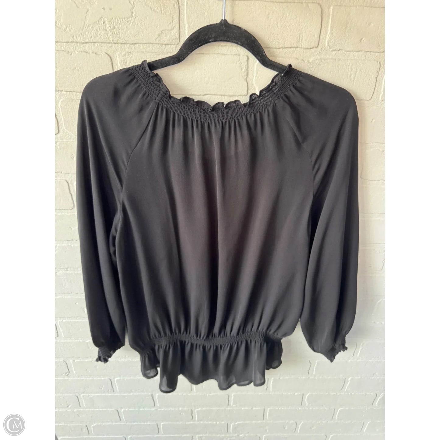 Top Long Sleeve By Joie In Black, Size: Xs