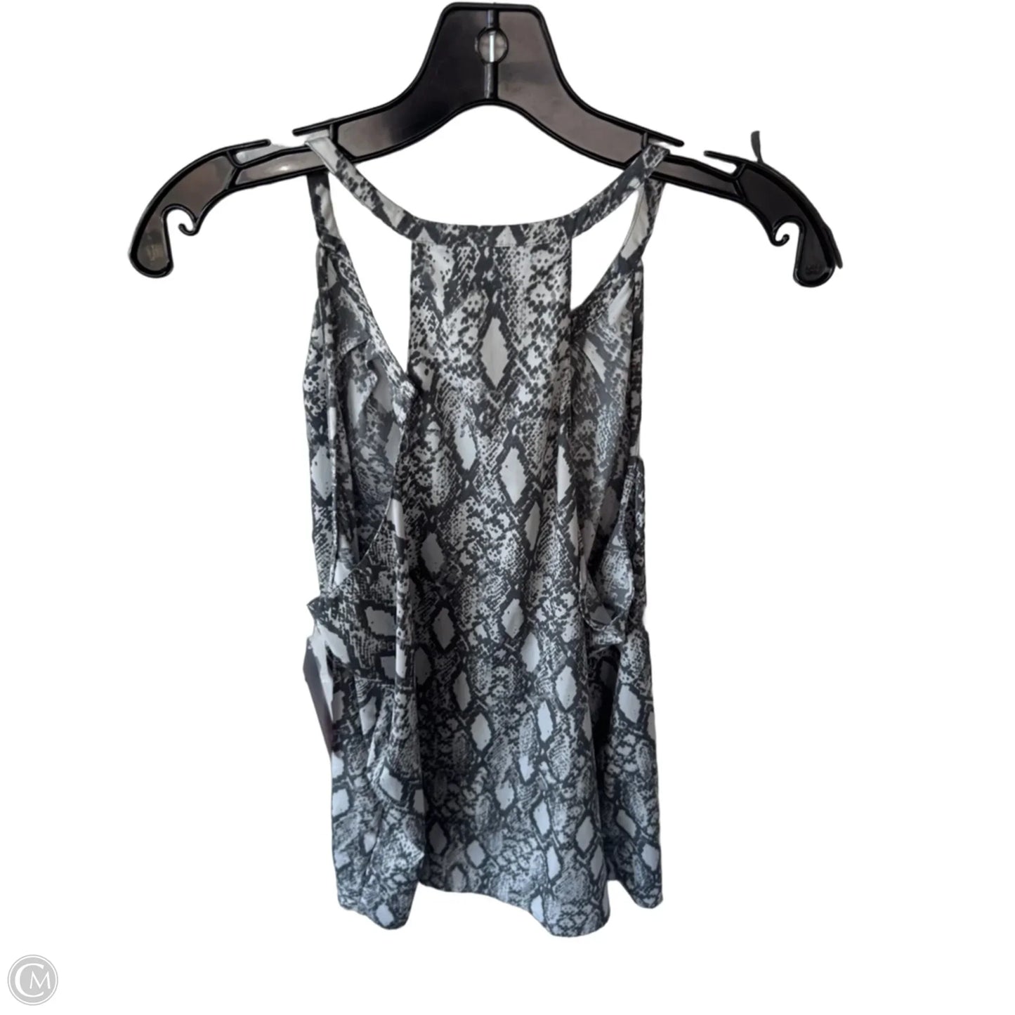 Top Sleeveless By Banana Republic In Grey, Size: L