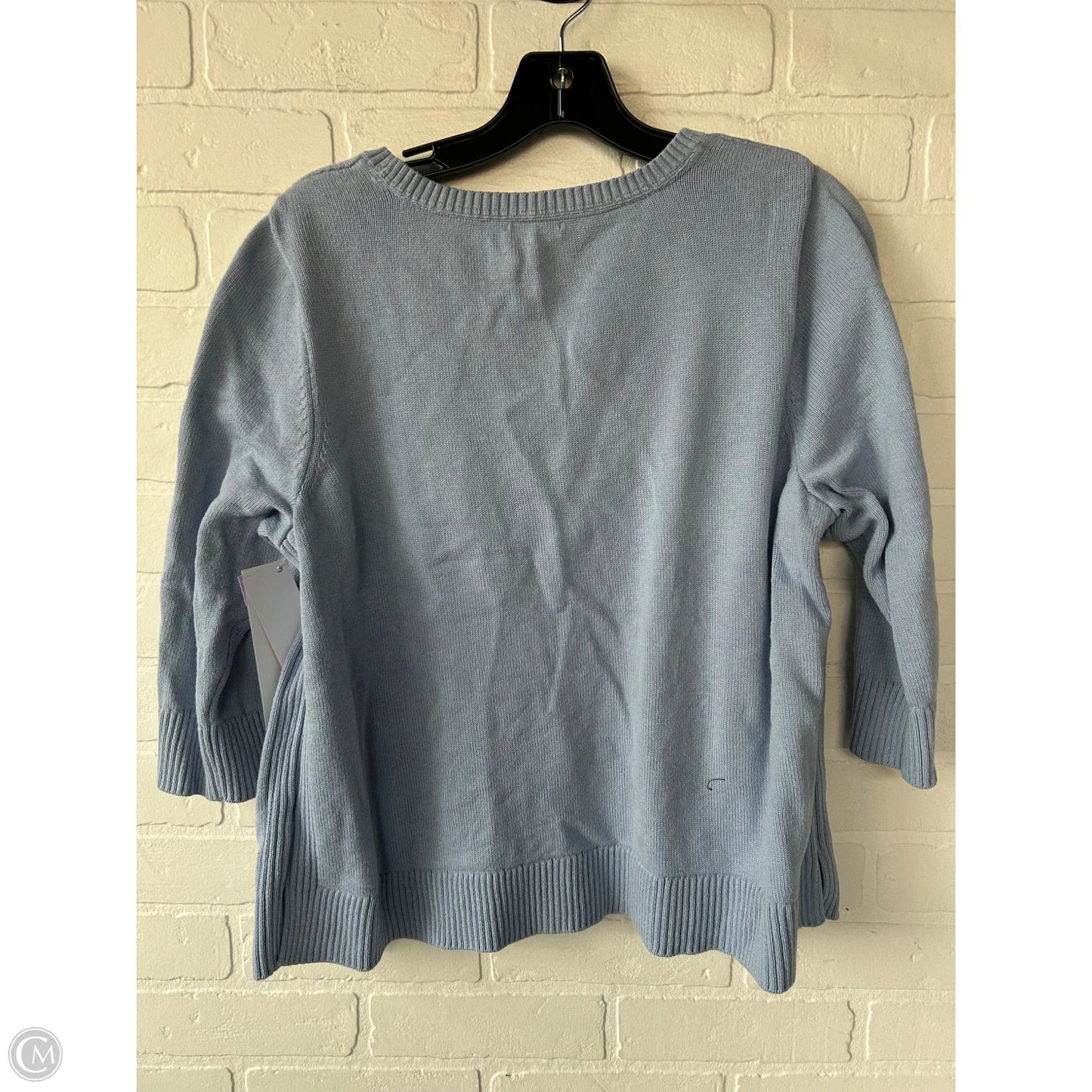 Sweater Cardigan By J. Jill In Blue, Size: Xlp