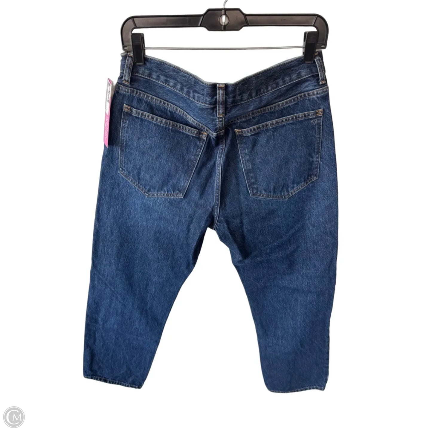 Jeans Straight By Madewell In Blue Denim, Size: 8