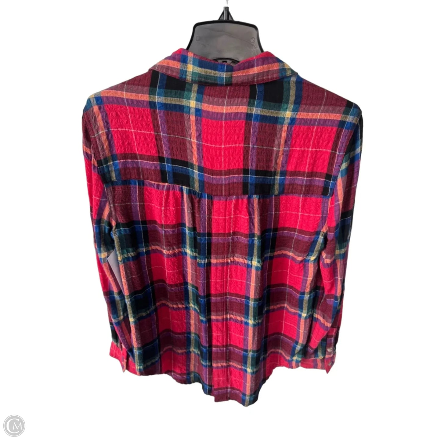 Top Long Sleeve By Beachlunchlounge In Red, Size: Xs