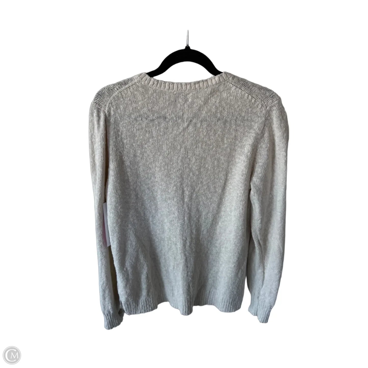 Sweater By J. Crew In Cream, Size: L