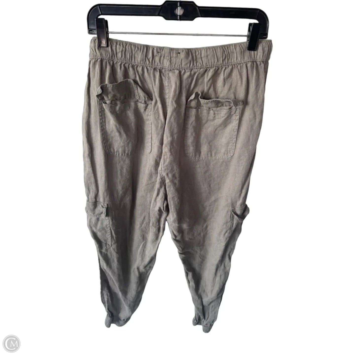 Pants Linen By Nicole By Nicole Miller In Tan, Size: 16