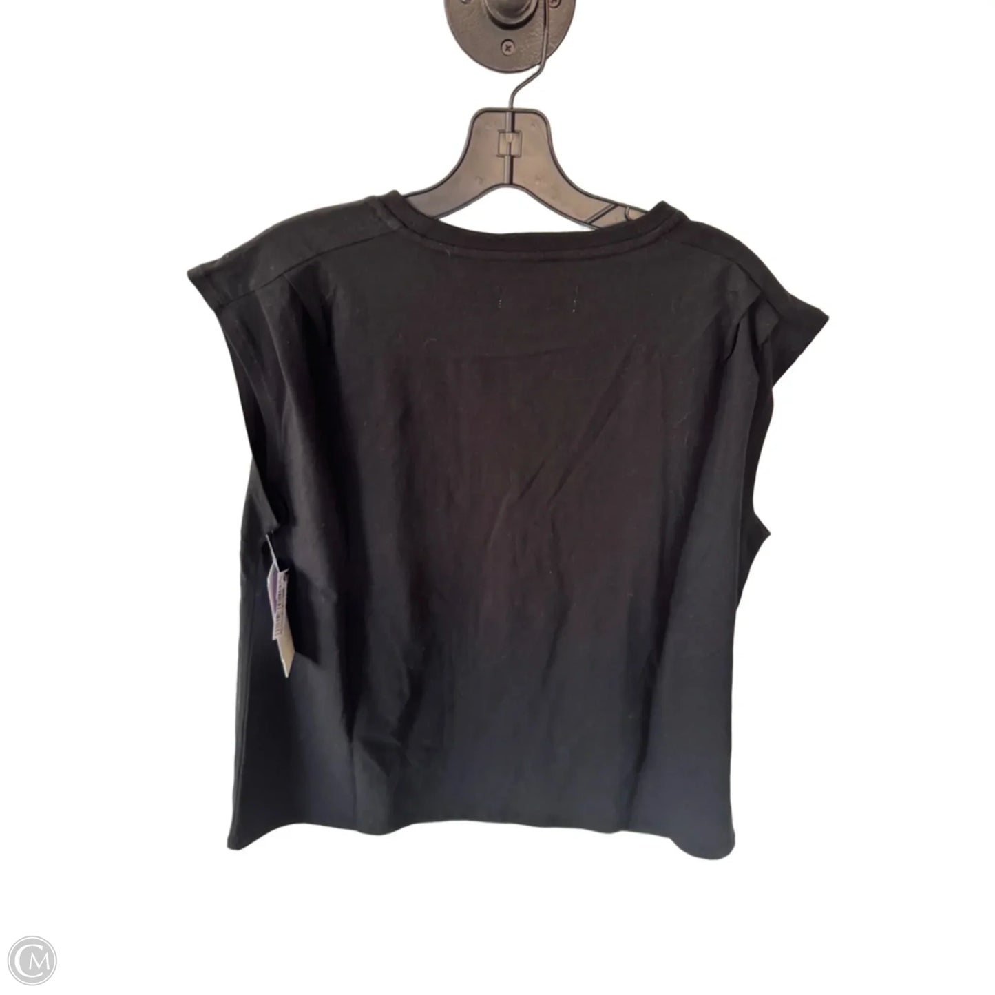 Top Sleeveless By Treasure And Bond In Black, Size: L