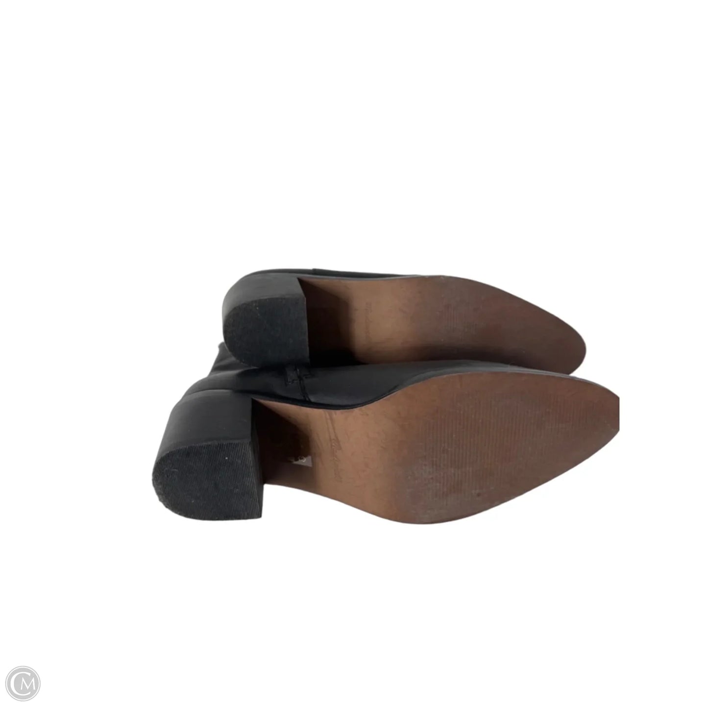 Boots Mid-calf Heels By Madewell In Black, Size: 9