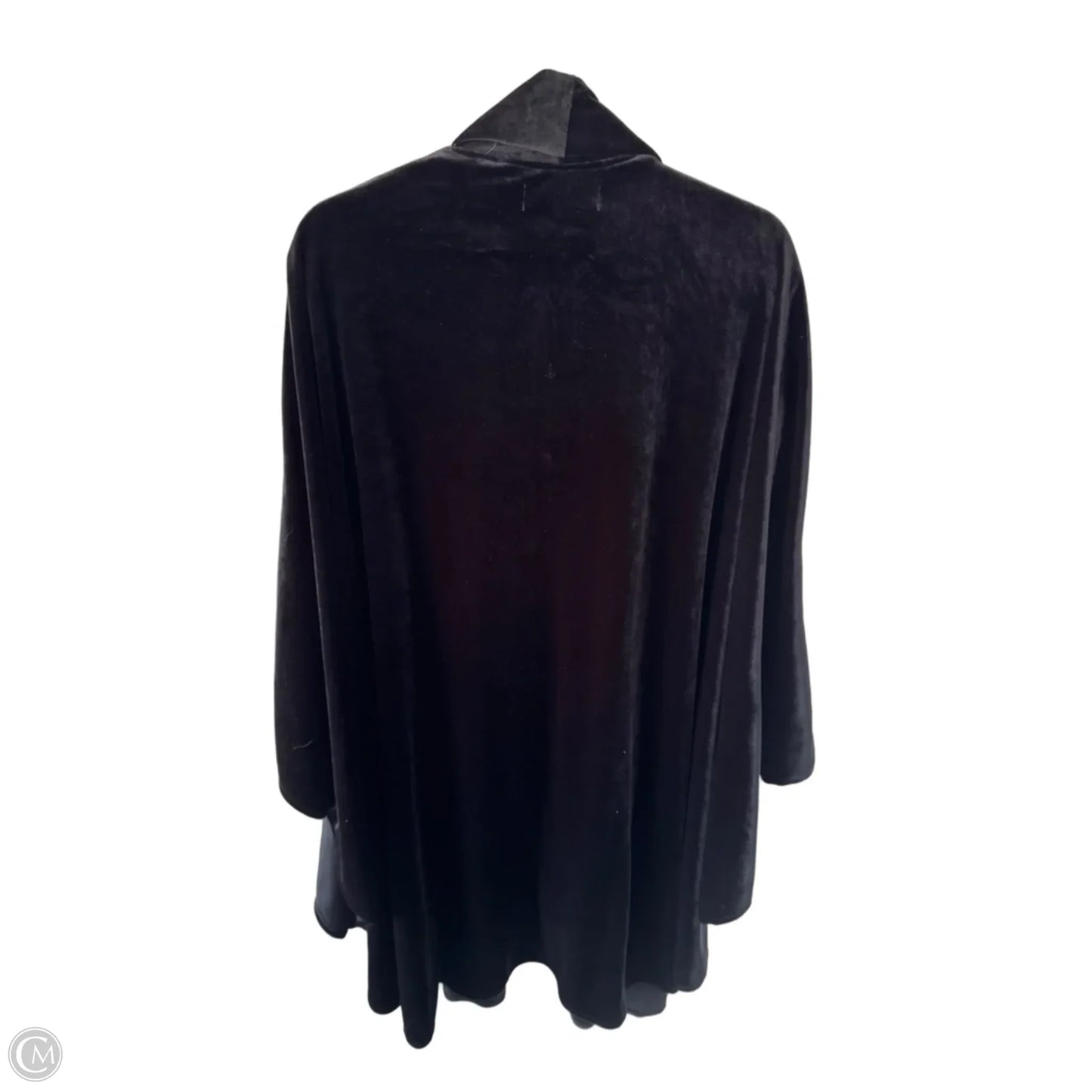 Poncho By Valerie Stevens In Black, Size: Osfm
