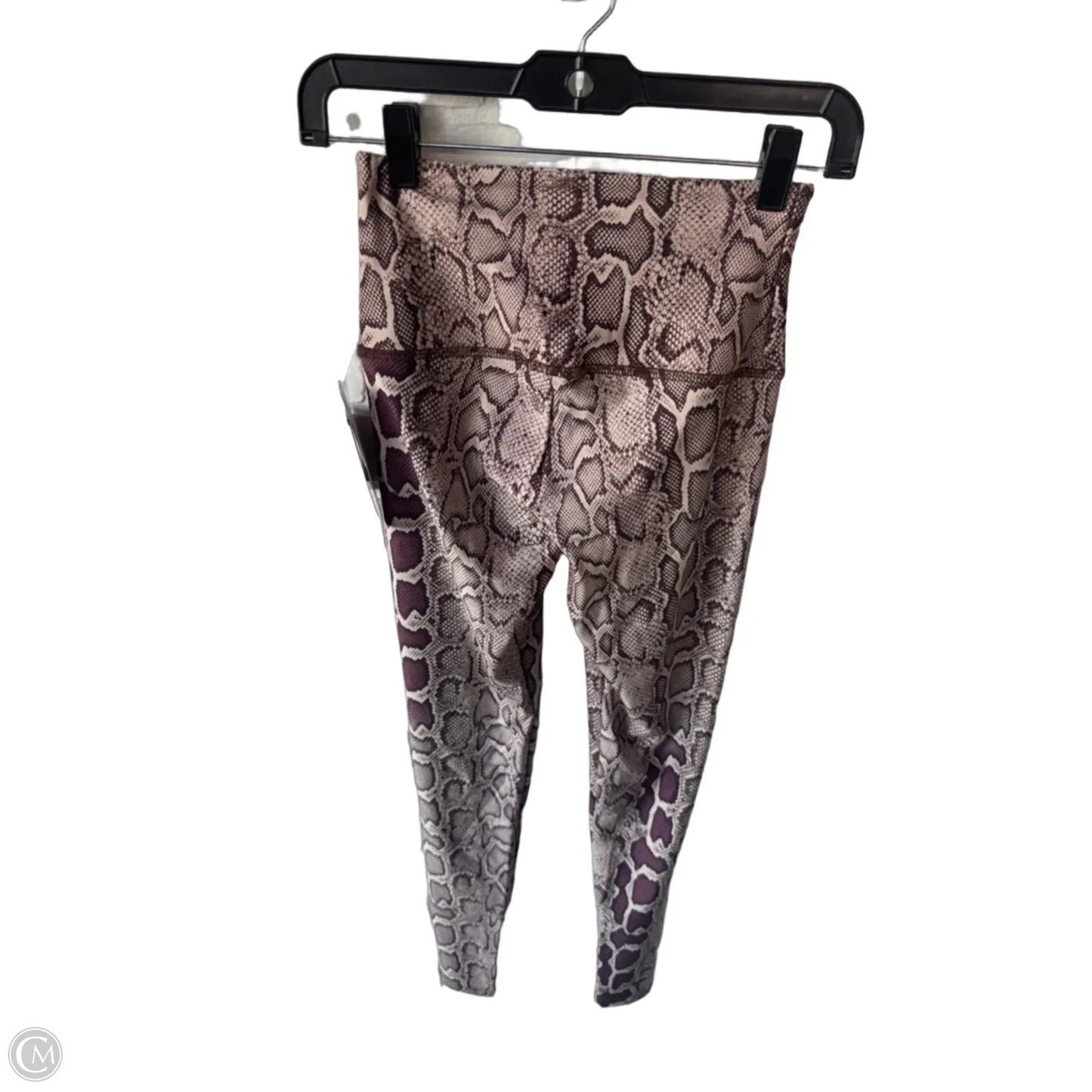 Athletic Leggings By Cmc In Snakeskin Print, Size: Xs