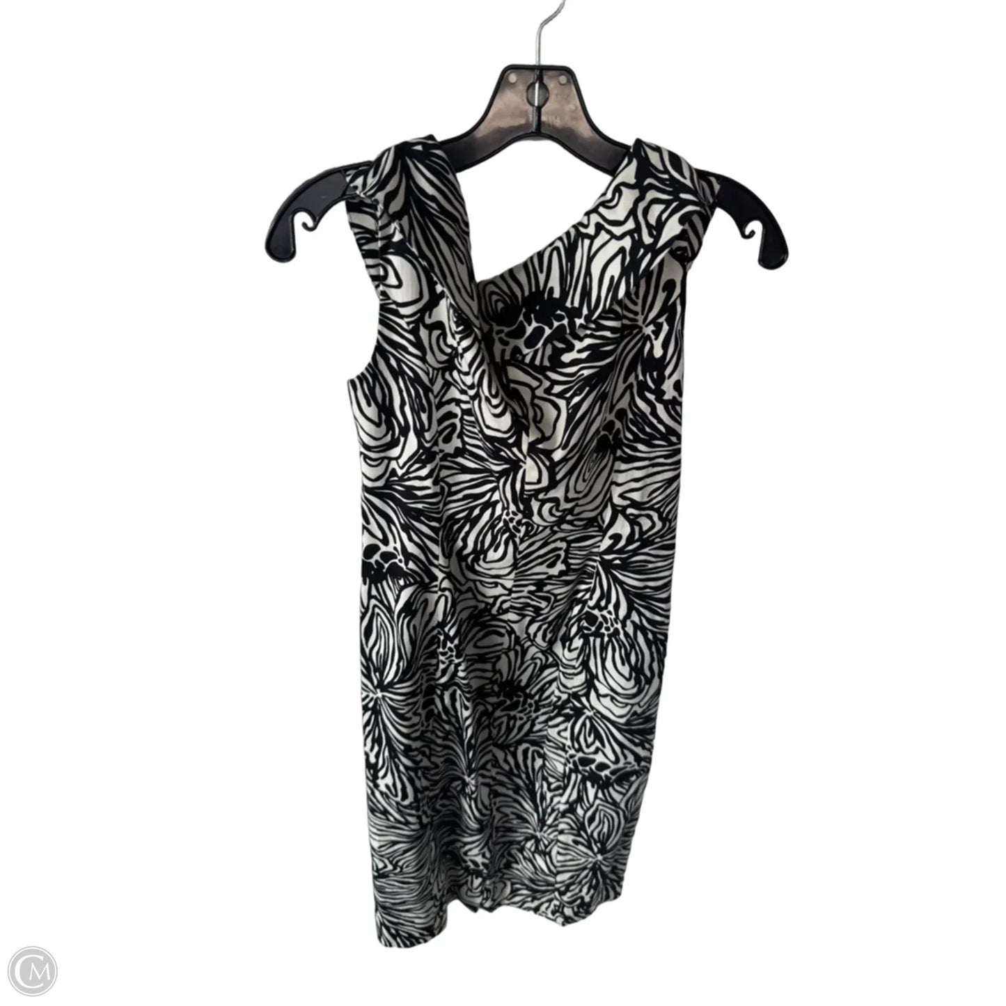 Dress Work By Evan-picone In Black & White, Size: S