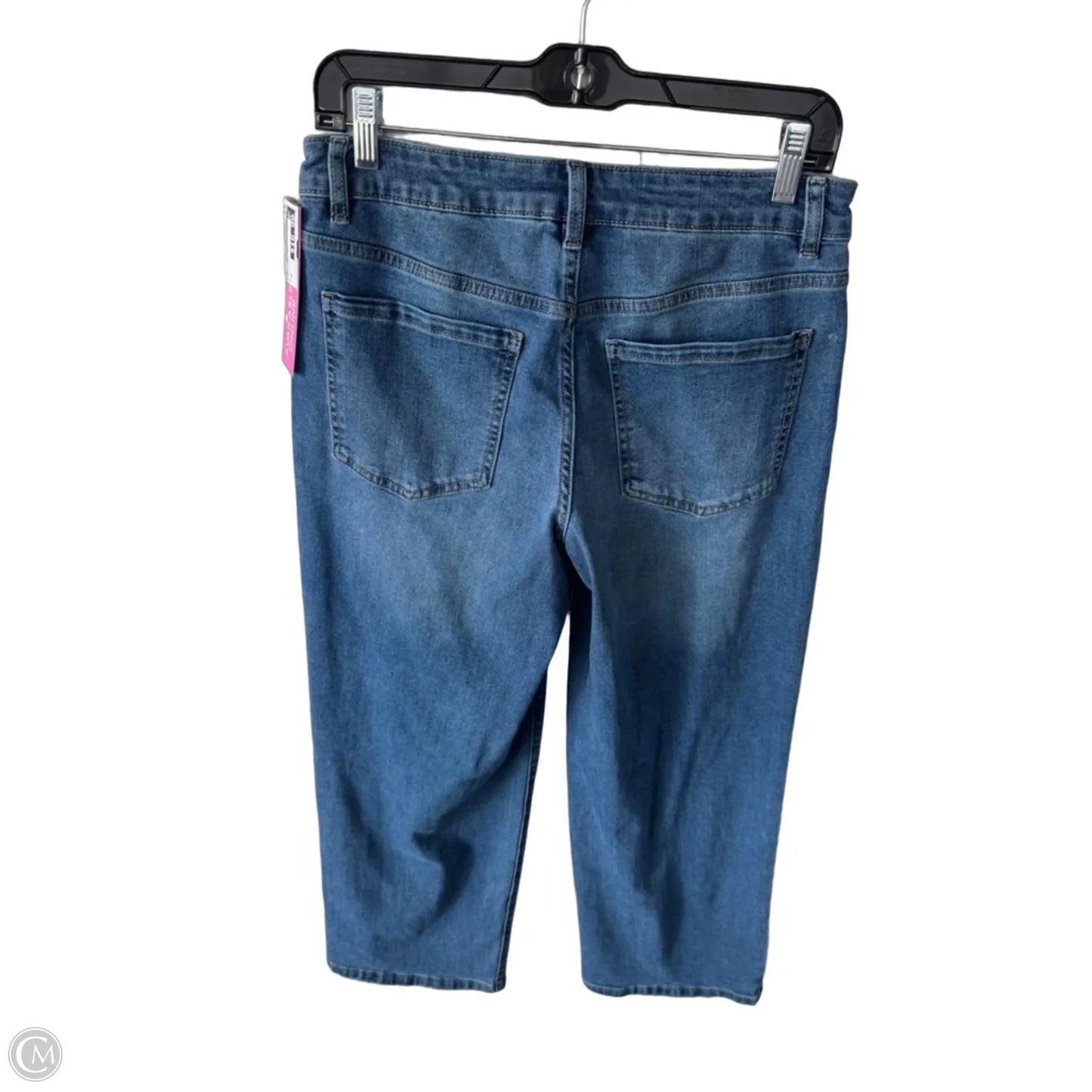 Jeans Wide Leg By D Jeans In Blue Denim, Size: 6