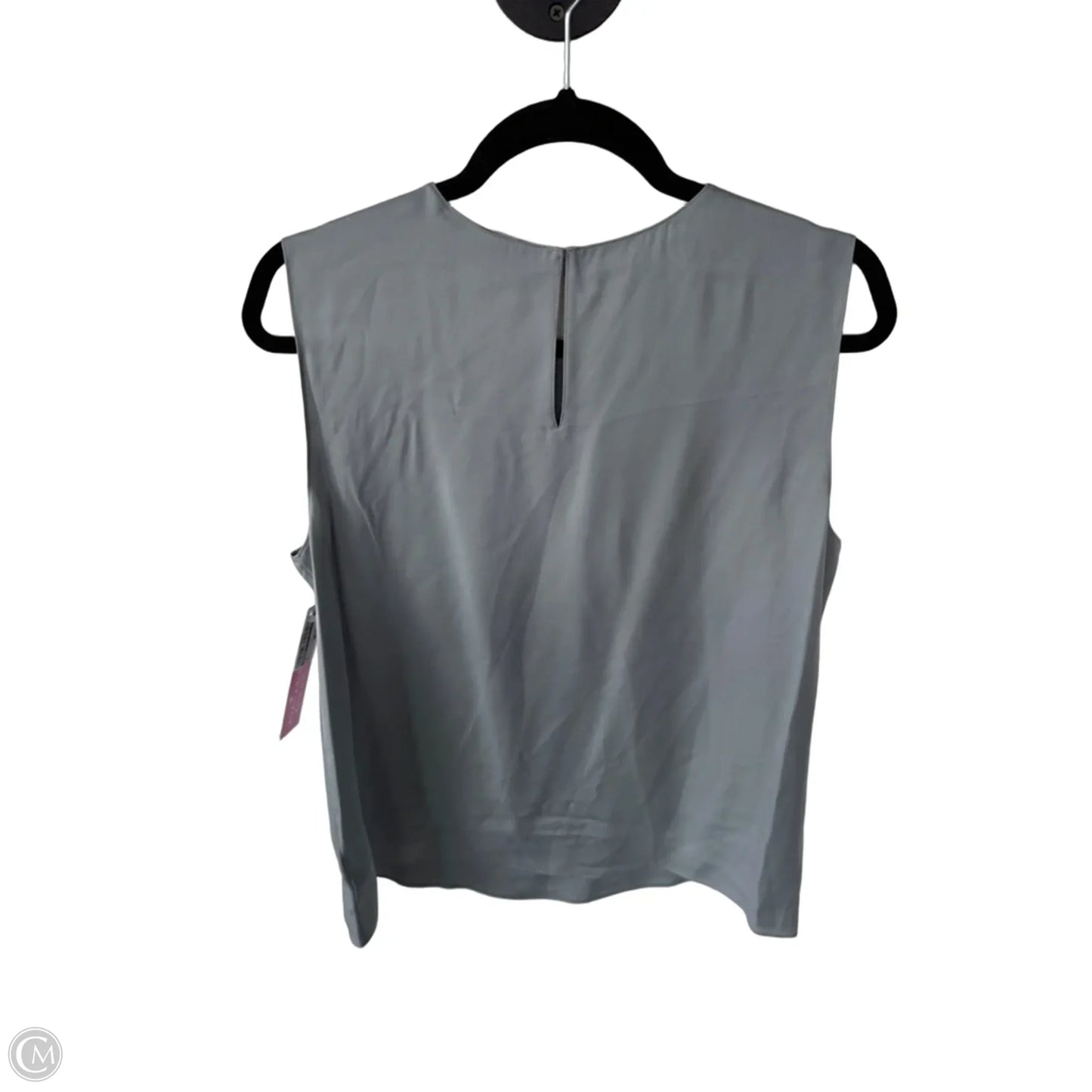 Top Sleeveless By Theory In Grey, Size: L