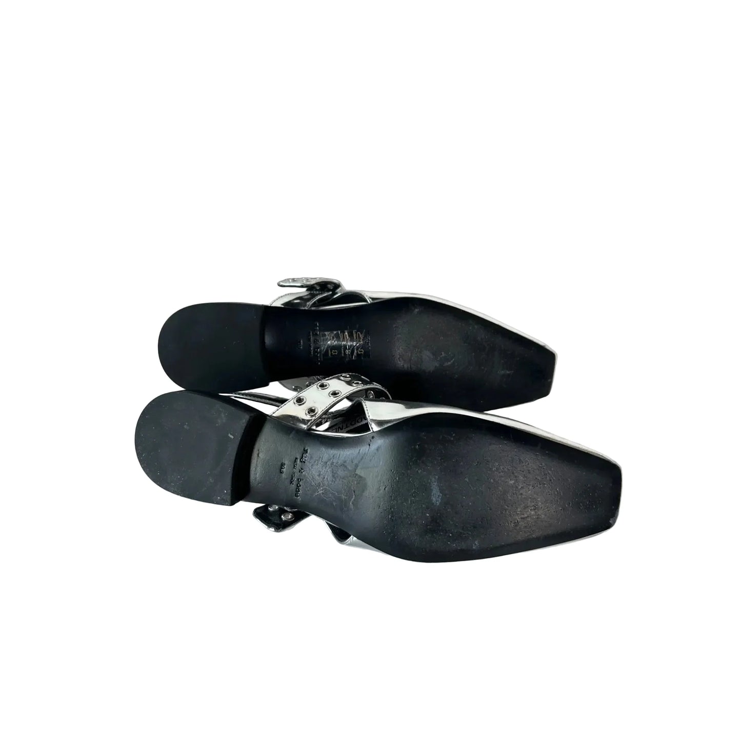 Shoes Flats By Rag And Bone In Silver, Size: 9.5