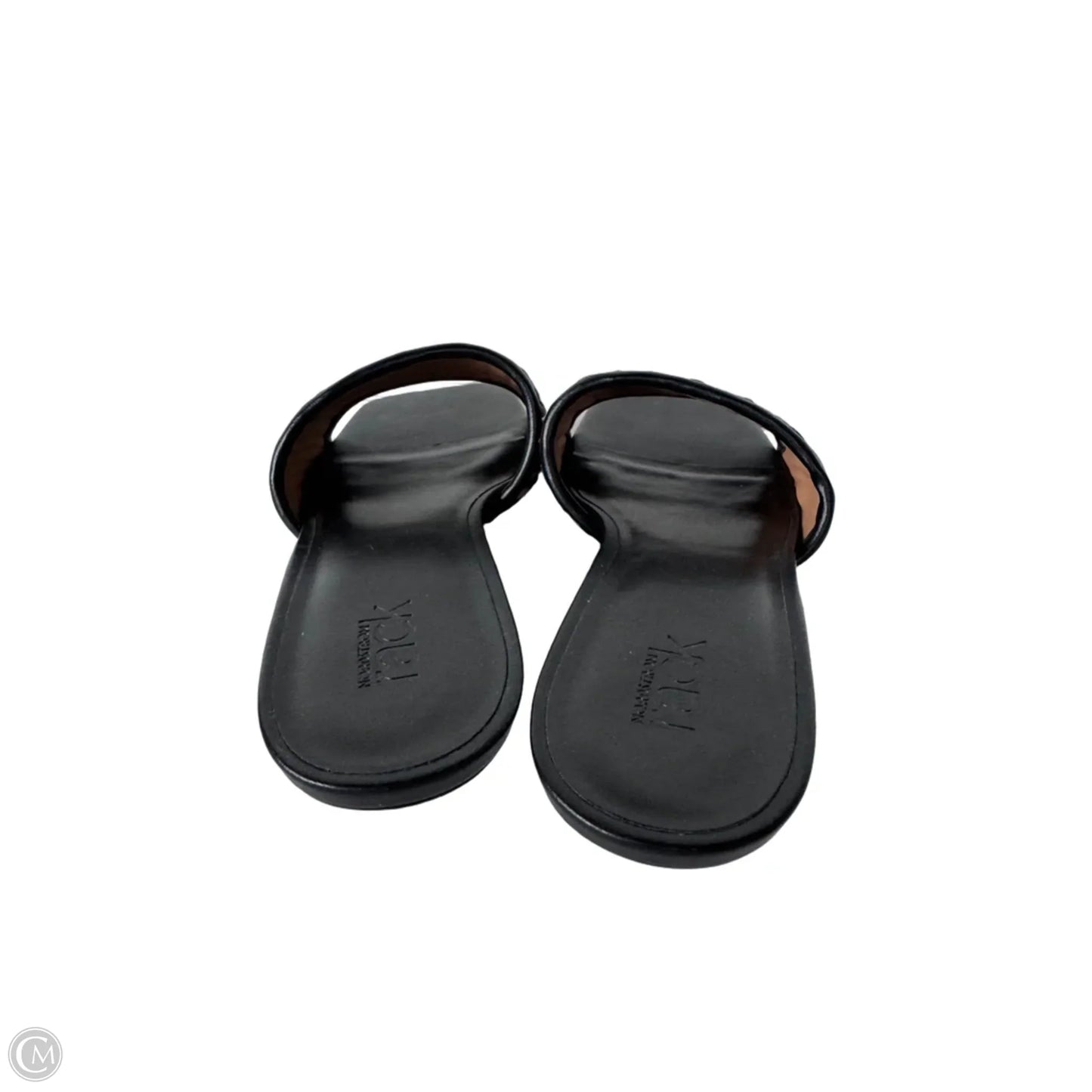 Sandals Heels Kitten By Nordstrom In Black & Brown, Size: 9