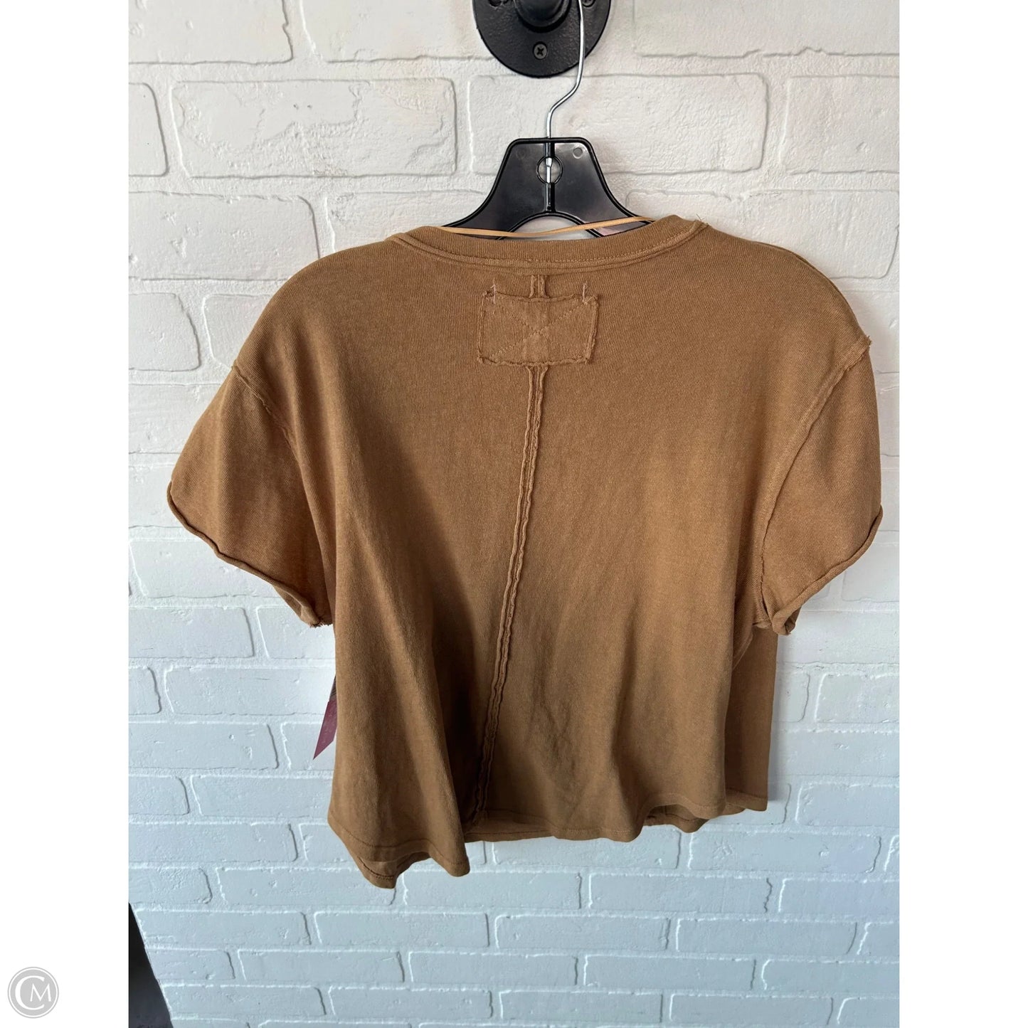 Top Short Sleeve By We The Free In Brown, Size: M