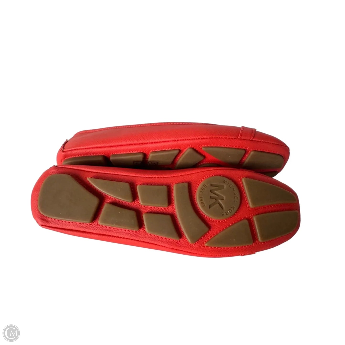 Shoes Flats By Michael By Michael Kors In Orange, Size: 9