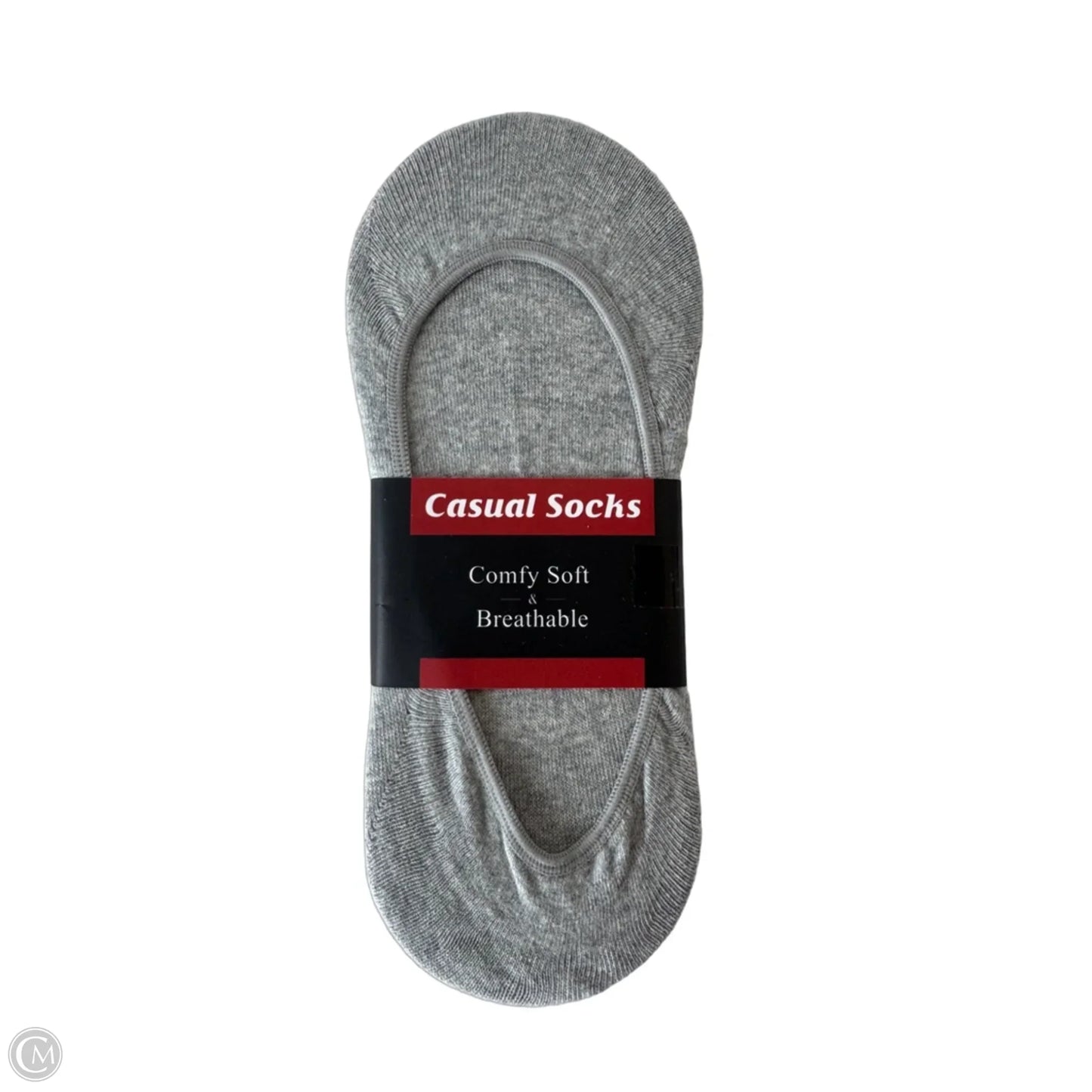 Socks By Clothes Mentor In Grey & Tan, Size: Osfm