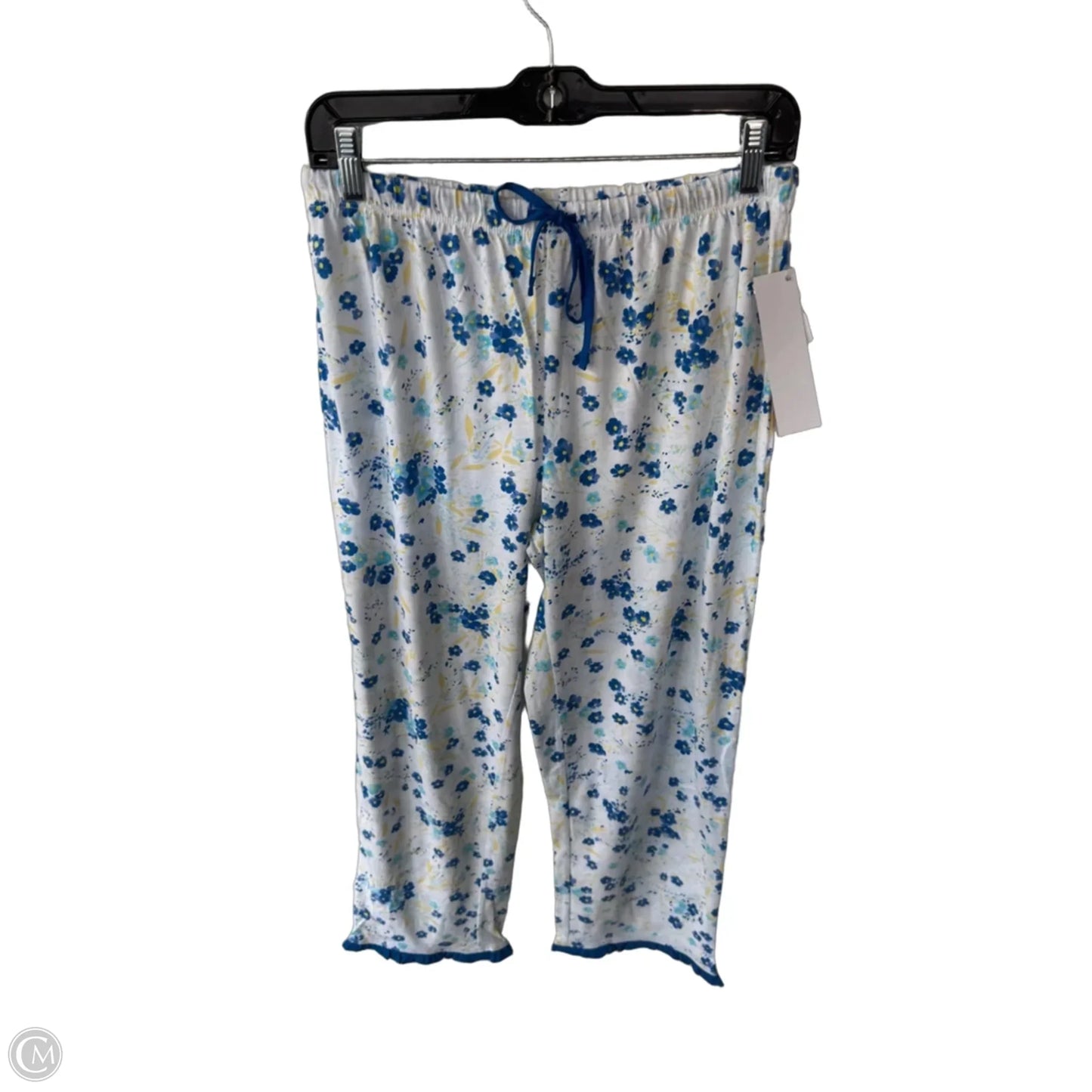 Pajamas 2pc By Jockey In Blue & White, Size: M