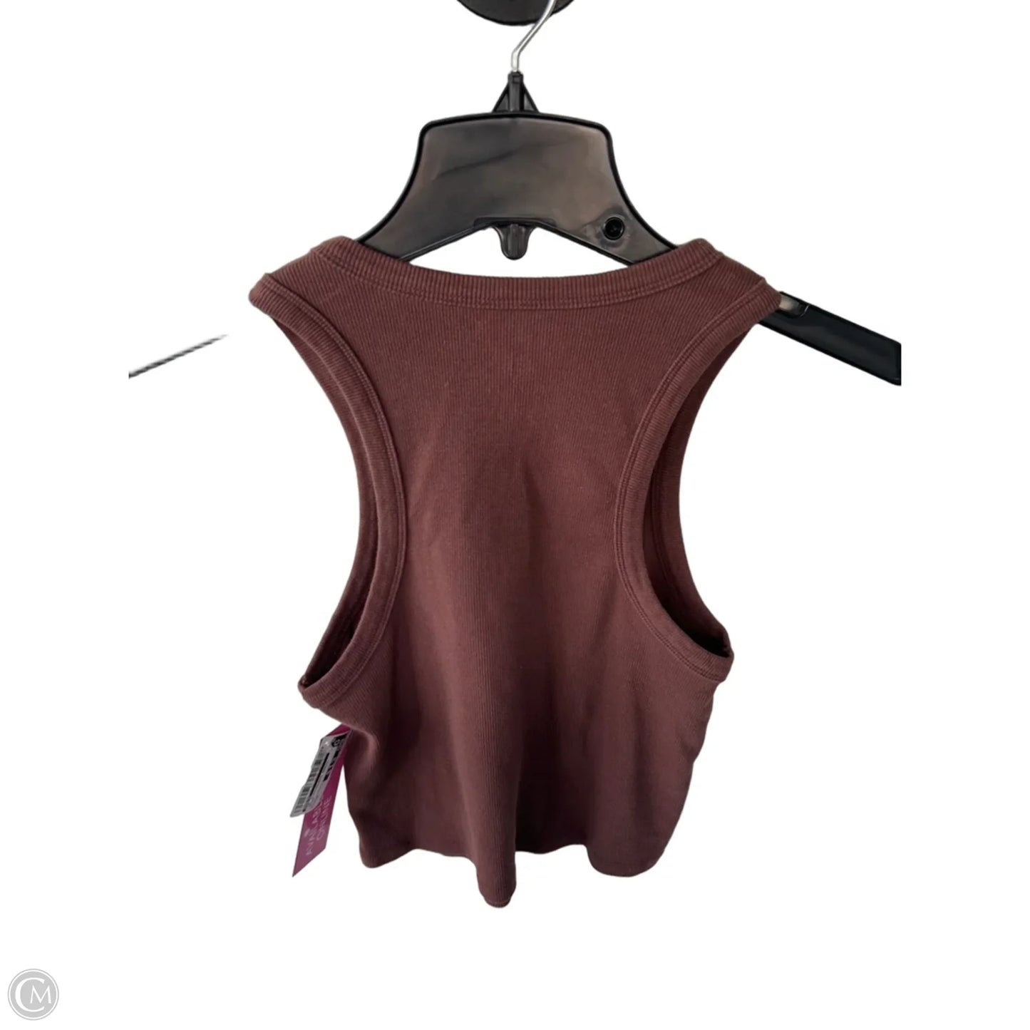 Top Sleeveless Basic By Maeve In Brown, Size: M
