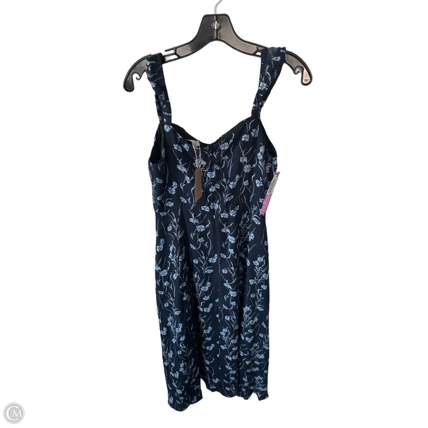 Dress Casual Midi By Clothes Mentor In Blue, Size: L