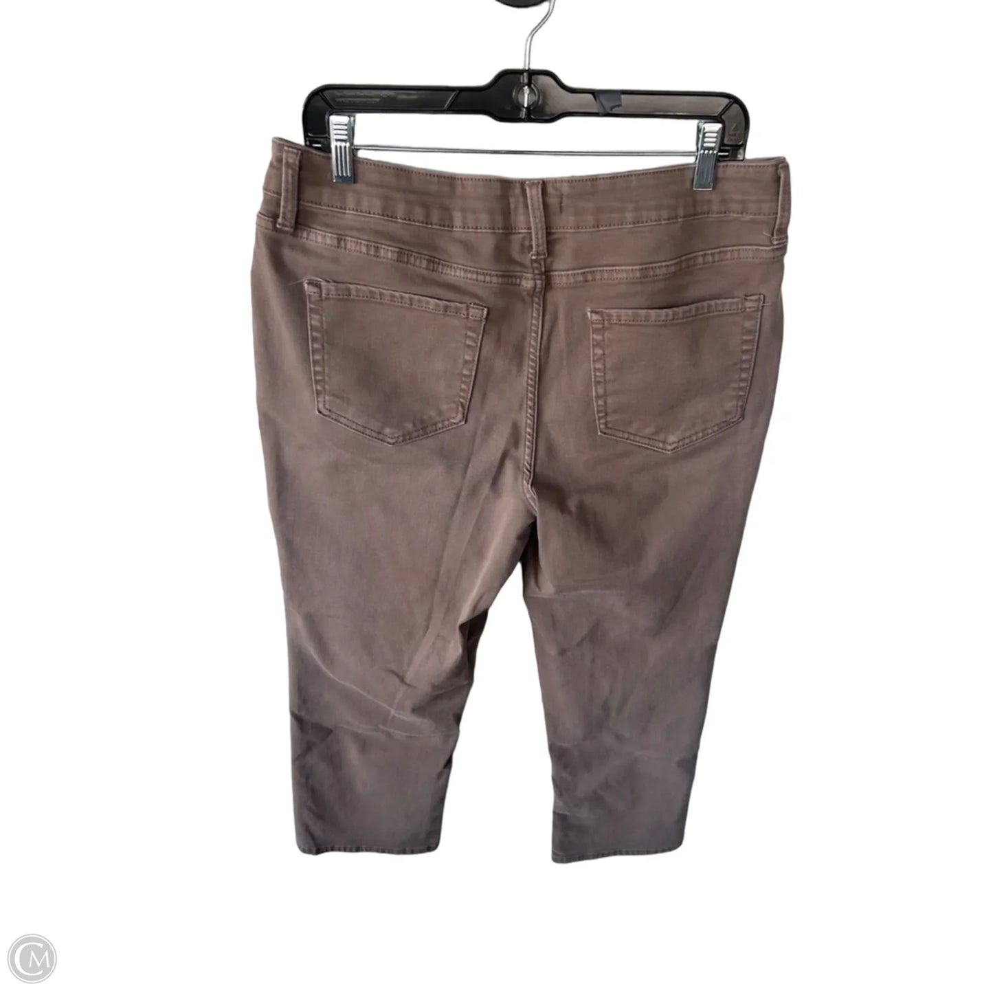 Jeans Straight By Maurices In Brown Denim, Size: 14