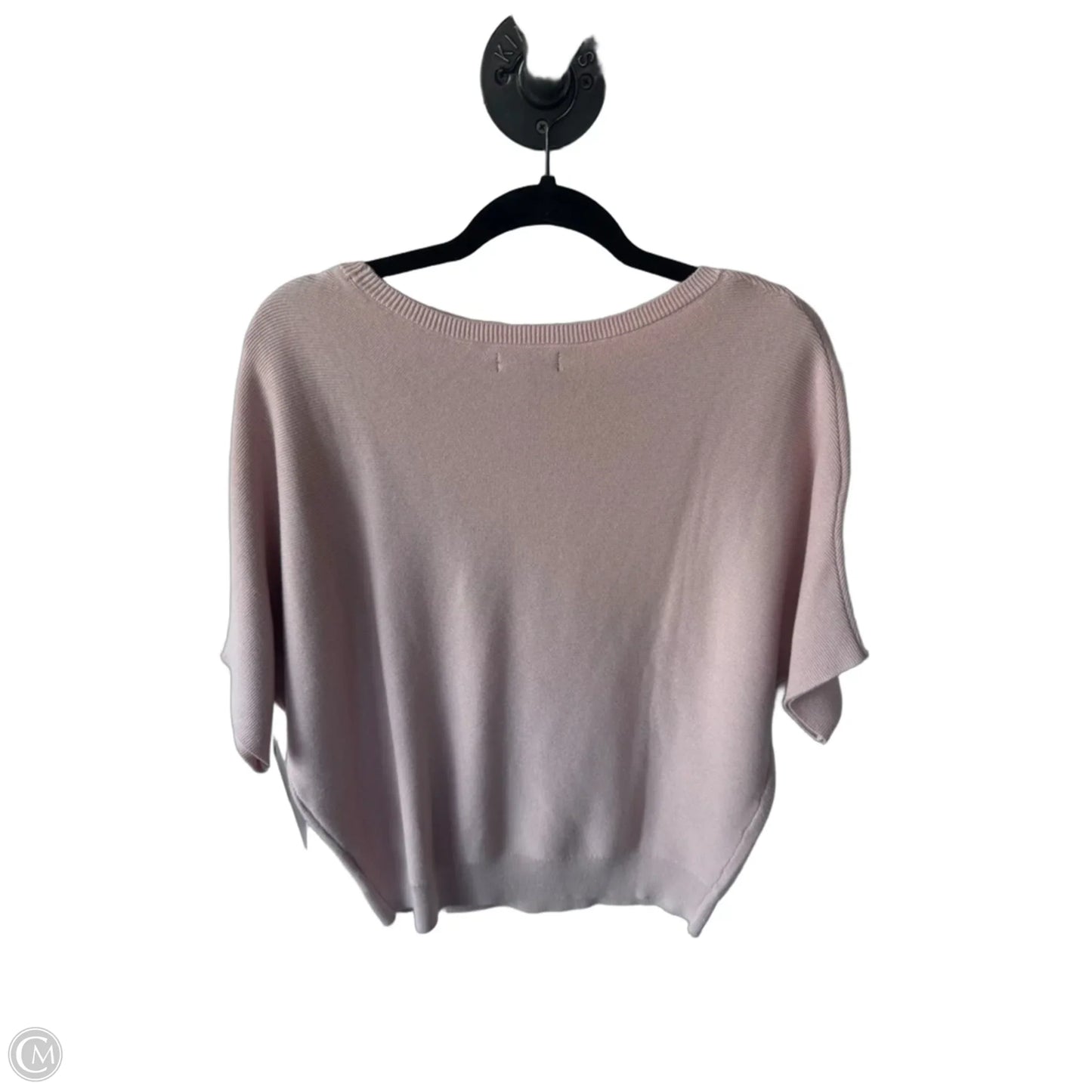 Sweater Short Sleeve By Quince In Pink, Size: S