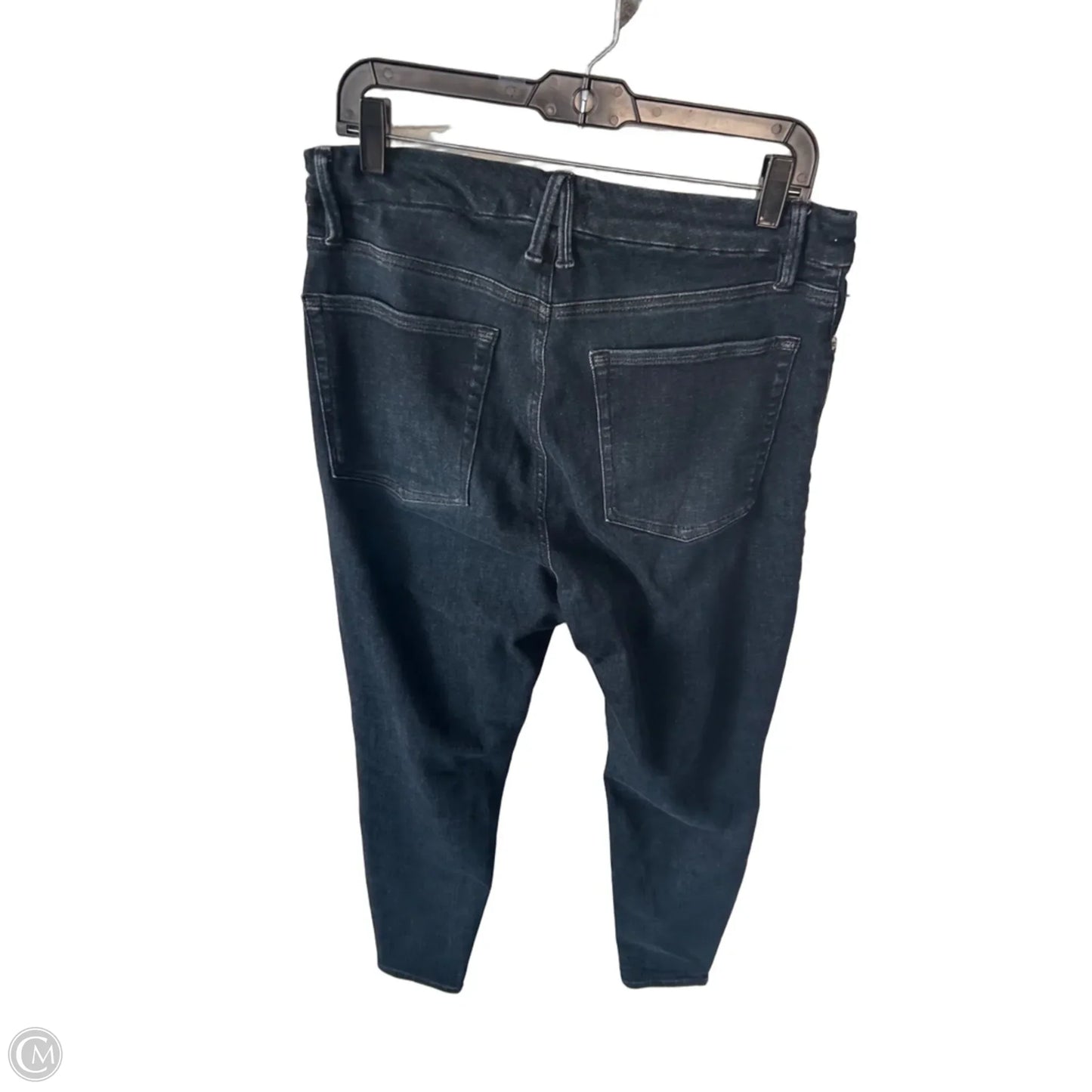 Jeans Skinny By Good American In Blue Denim, Size: 14