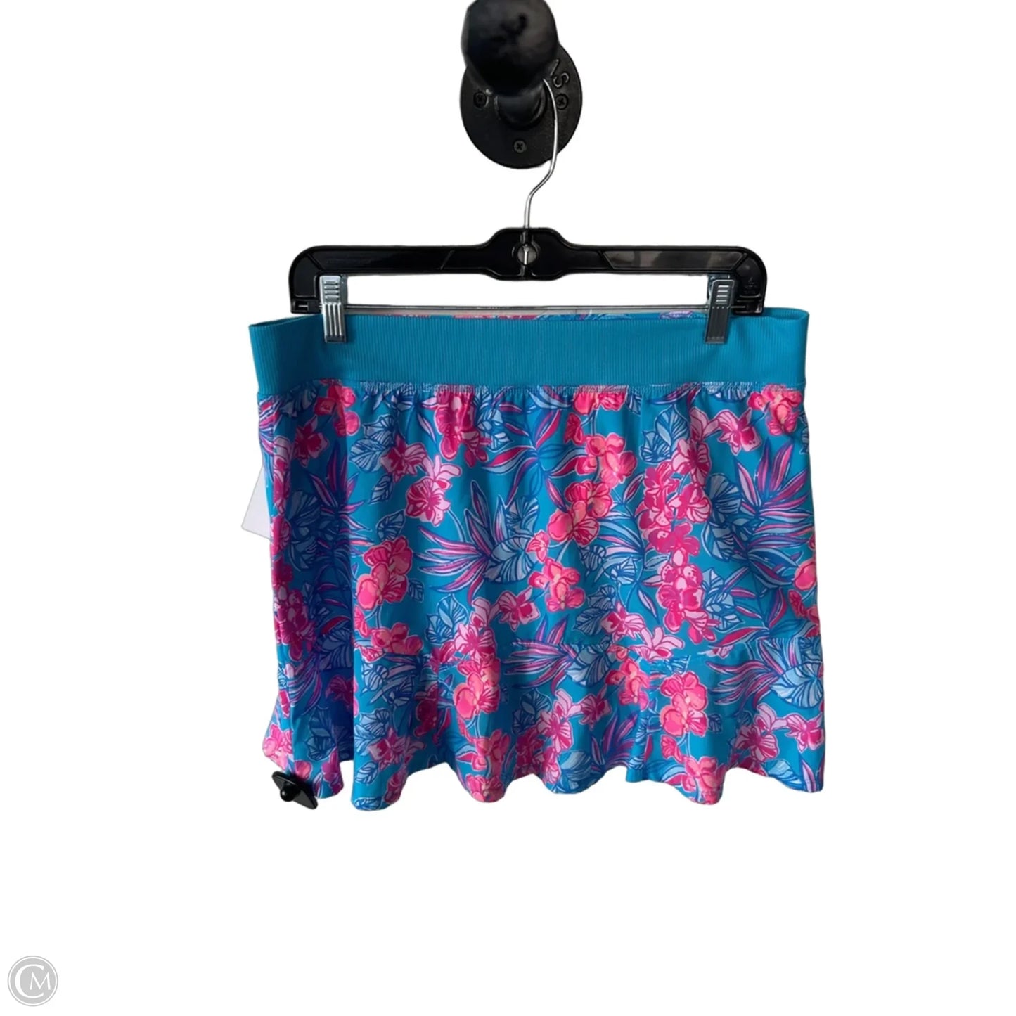 Skort Designer By Lilly Pulitzer In Blue & Pink, Size: L