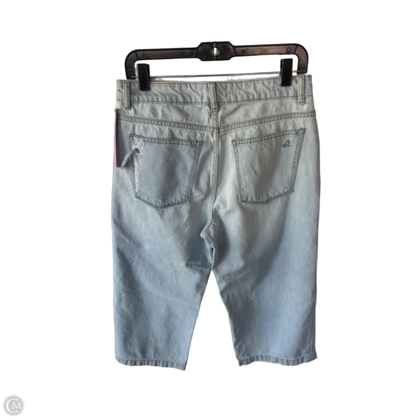 Jeans Cropped By Dl1961 In Blue Denim, Size: 8