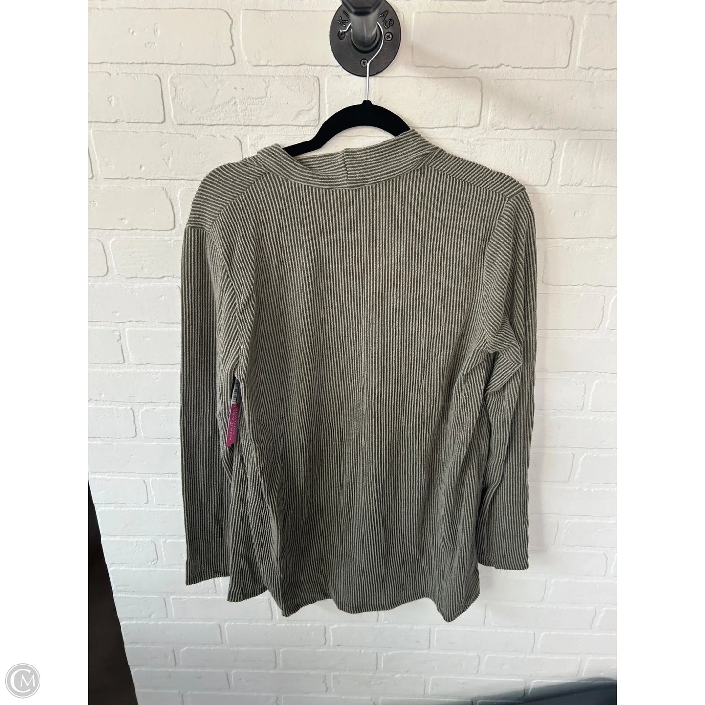 Cardigan By Clothes Mentor In Green, Size: S