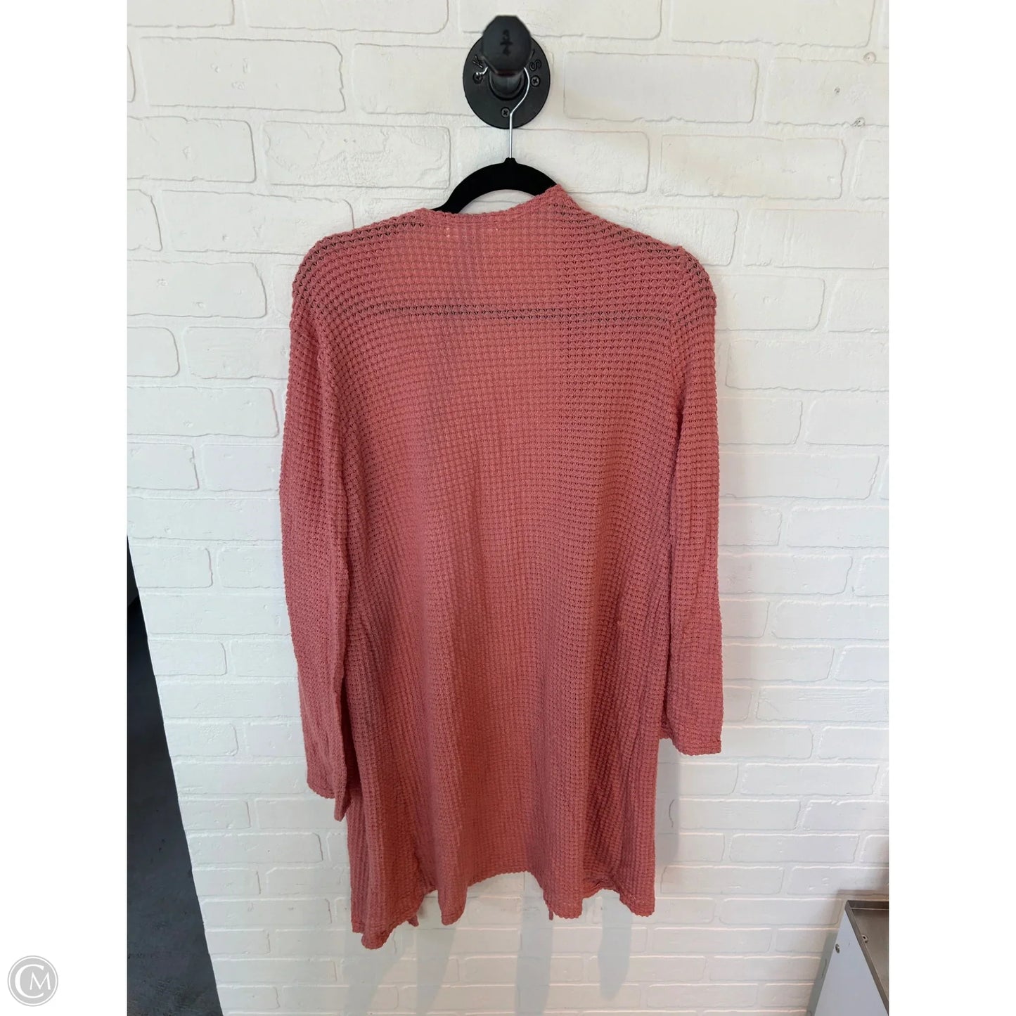 Cardigan By Clothes Mentor In Peach, Size: L