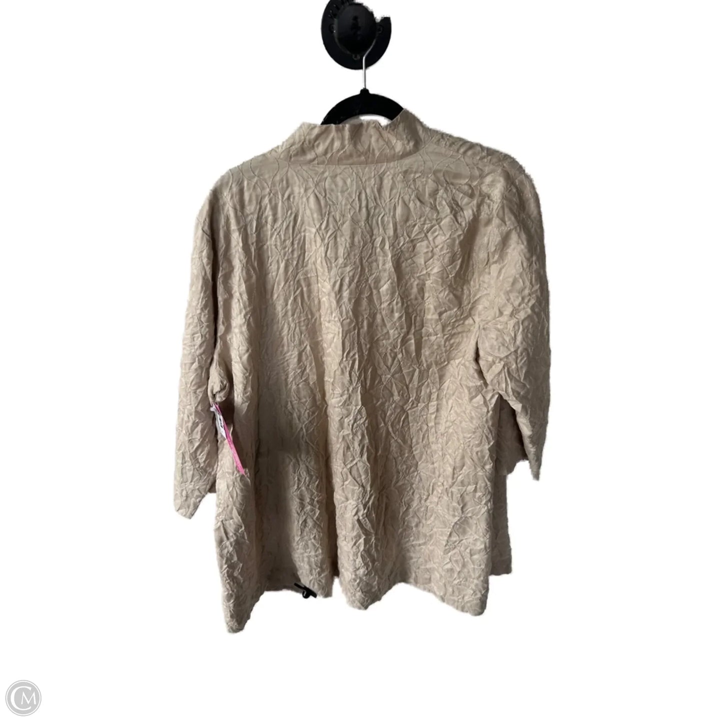 Blazer By Eileen Fisher In Beige, Size: Xl