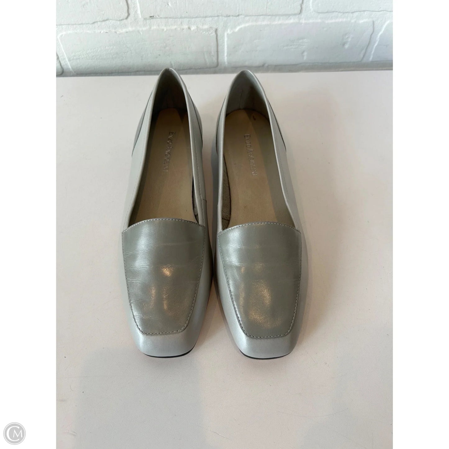 Shoes Flats By Enzo Angiolini In Grey, Size: 7