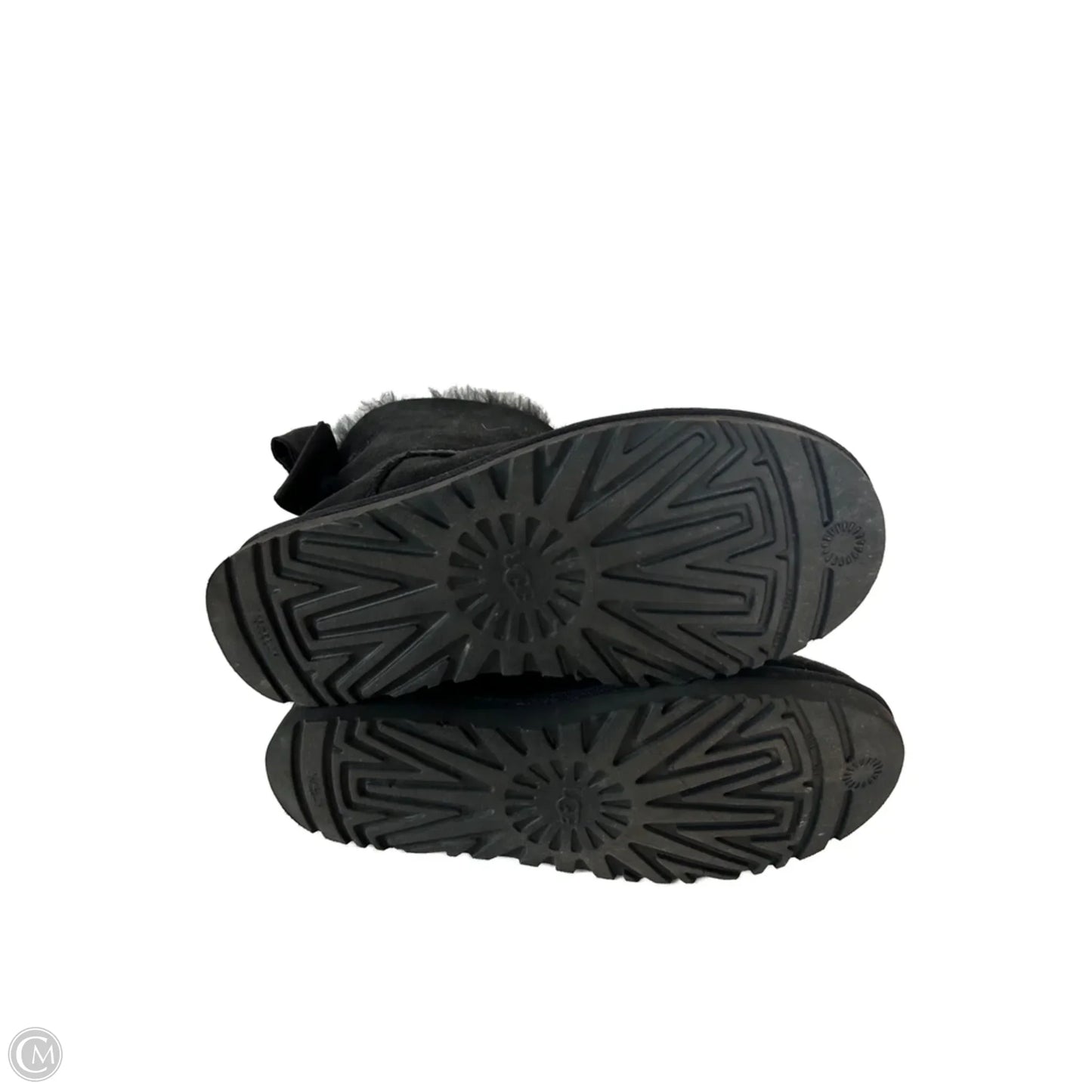 Boots Designer By Ugg In Black, Size: 8
