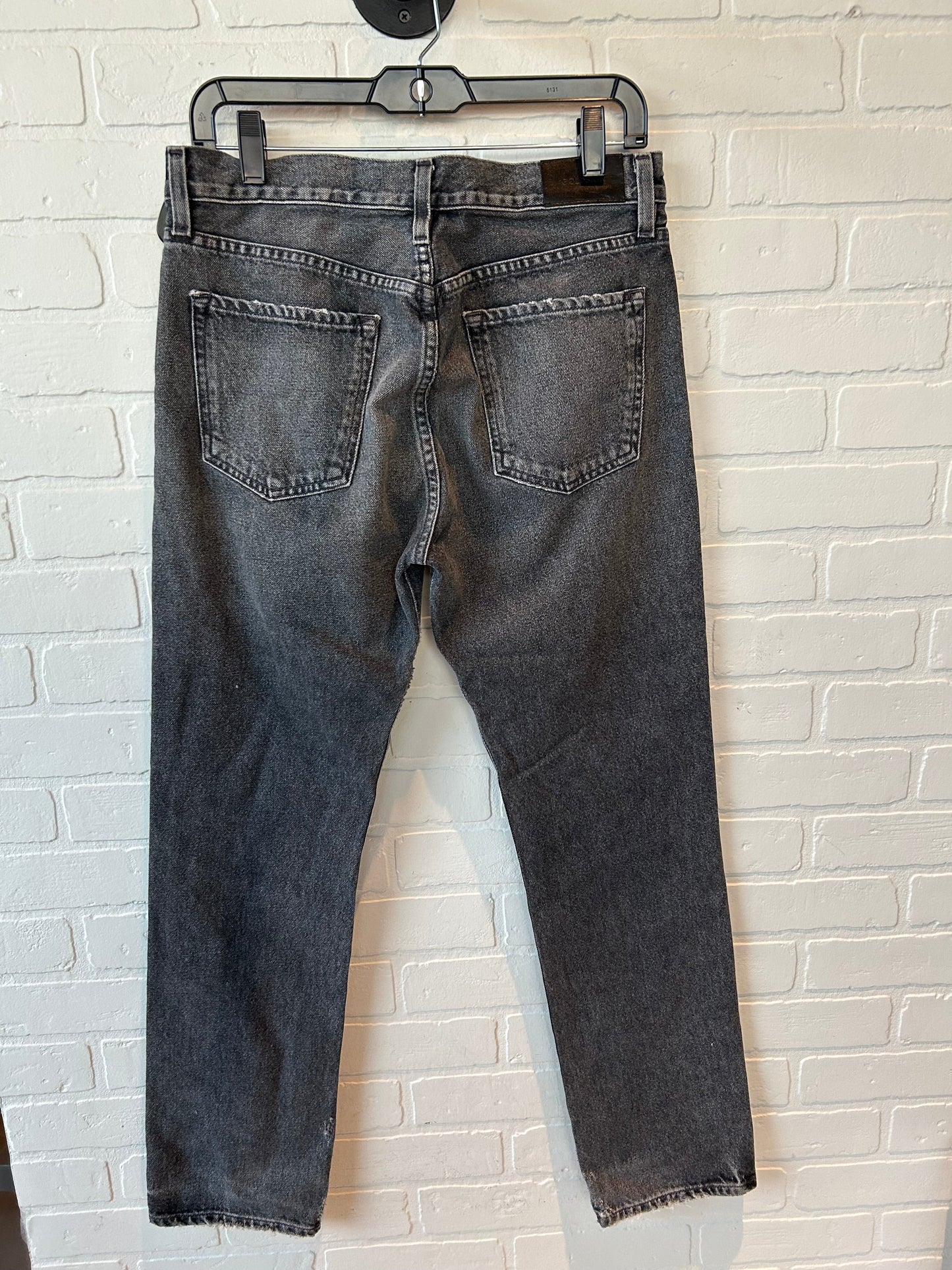 Jeans Straight By Cmc In Black Denim, Size: 4