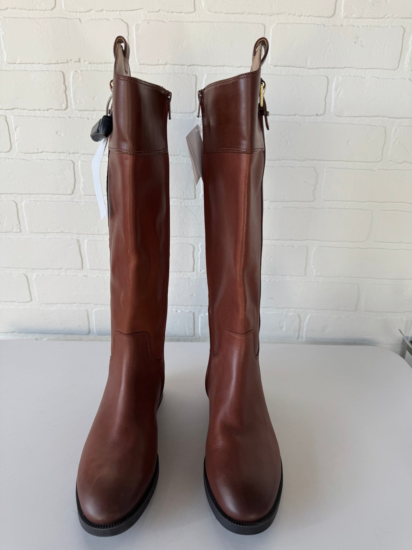 Boots Knee Flats By Vionic In Brown, Size: 6.5