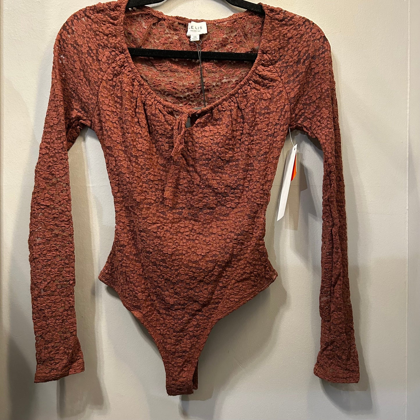 Bodysuit By Le Lis In Brown, Size: Xs