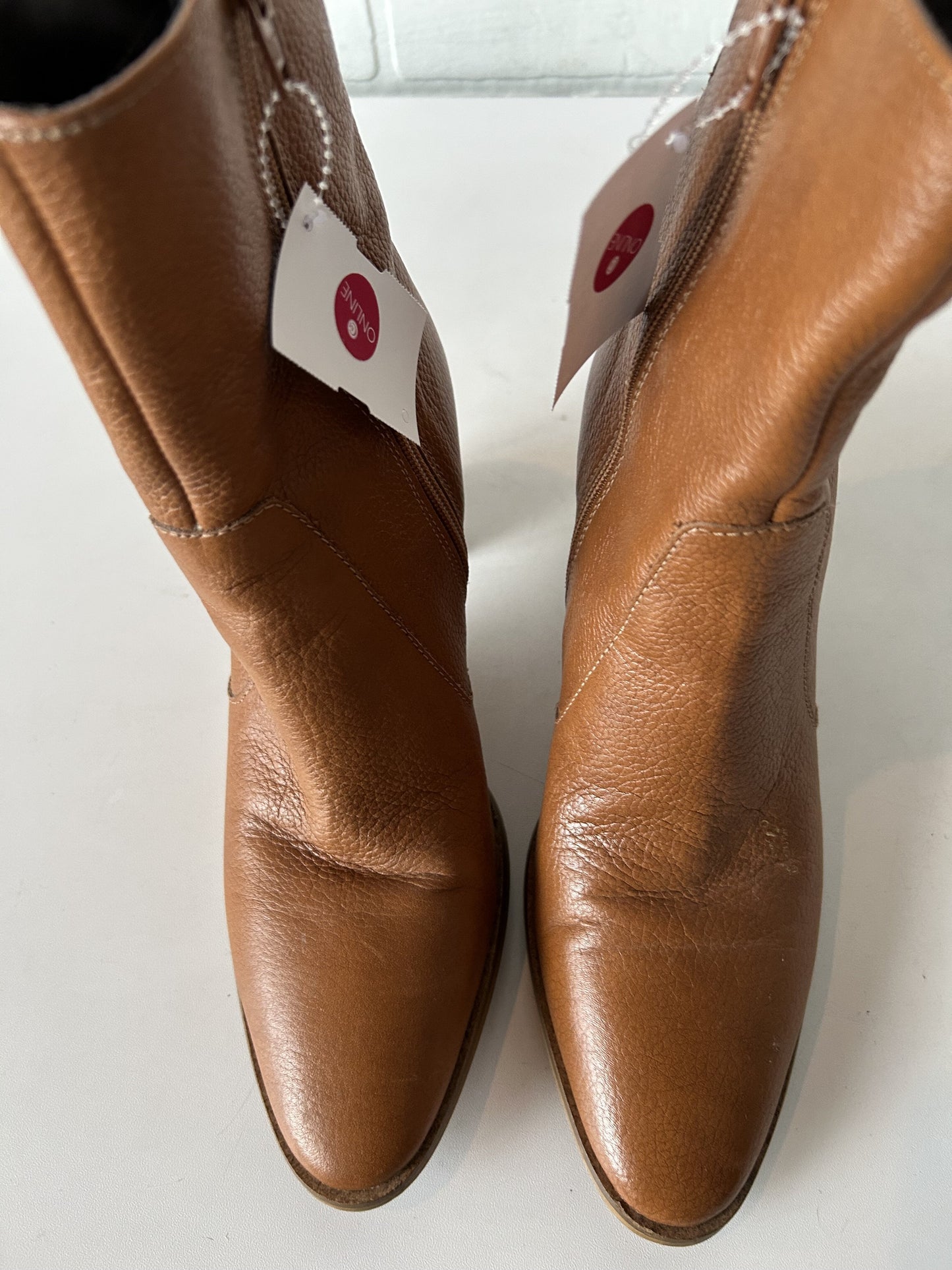 Boots Mid-calf Heels By Coach And Four Size: 6