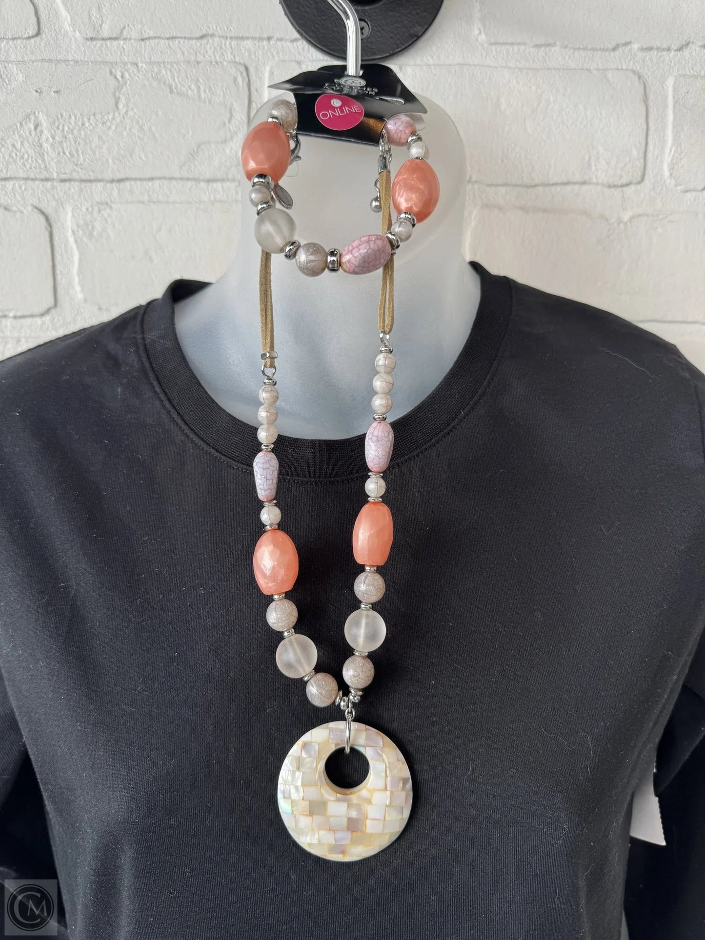 Necklace Set By Chicos, Size: 02 Piece Set