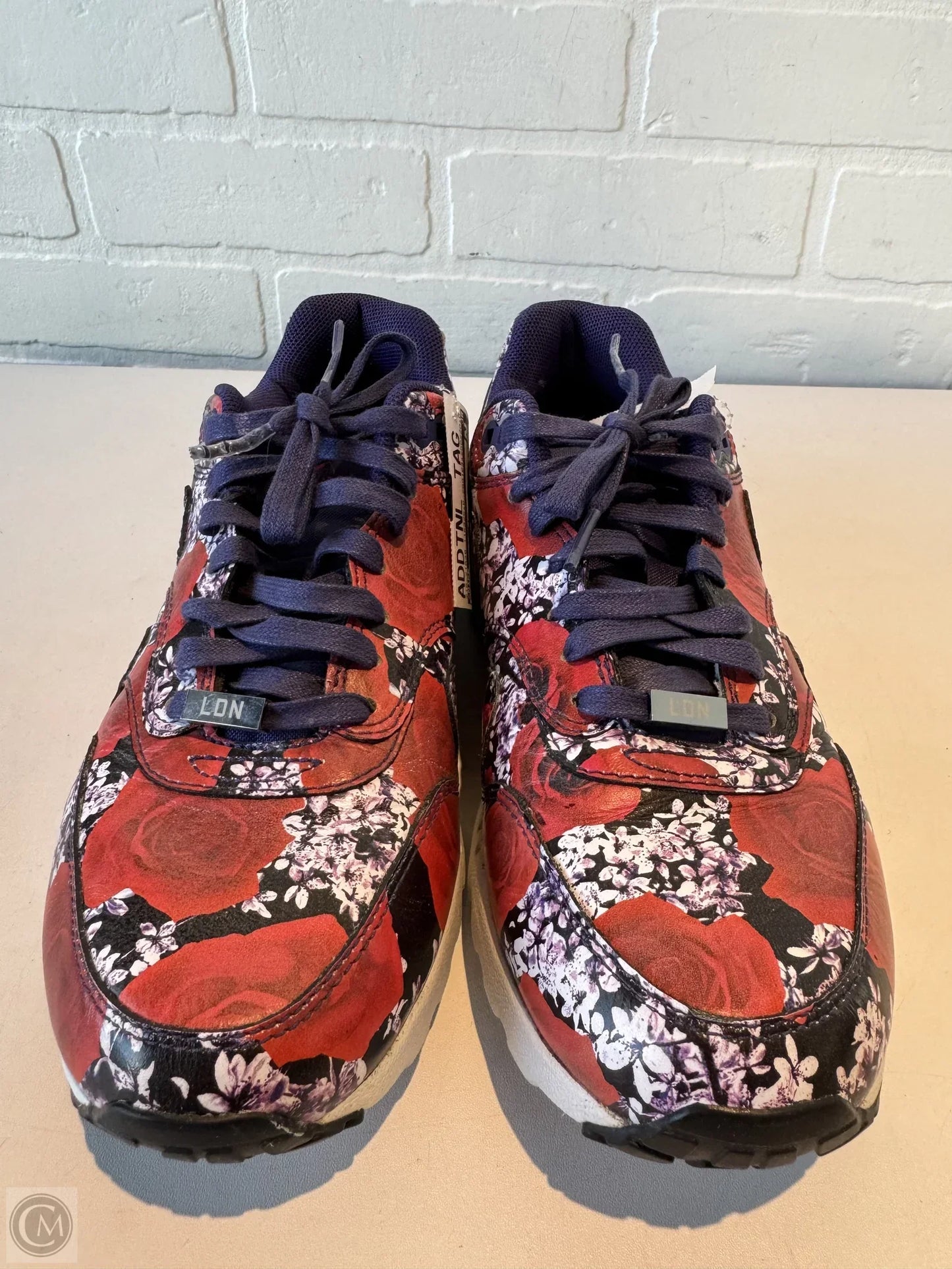 Shoes Athletic By Nike In Purple & Red, Size: 6
