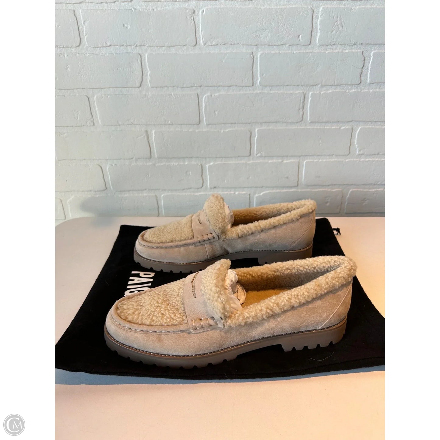 Shoes Flats By Paige In Tan, Size: 11