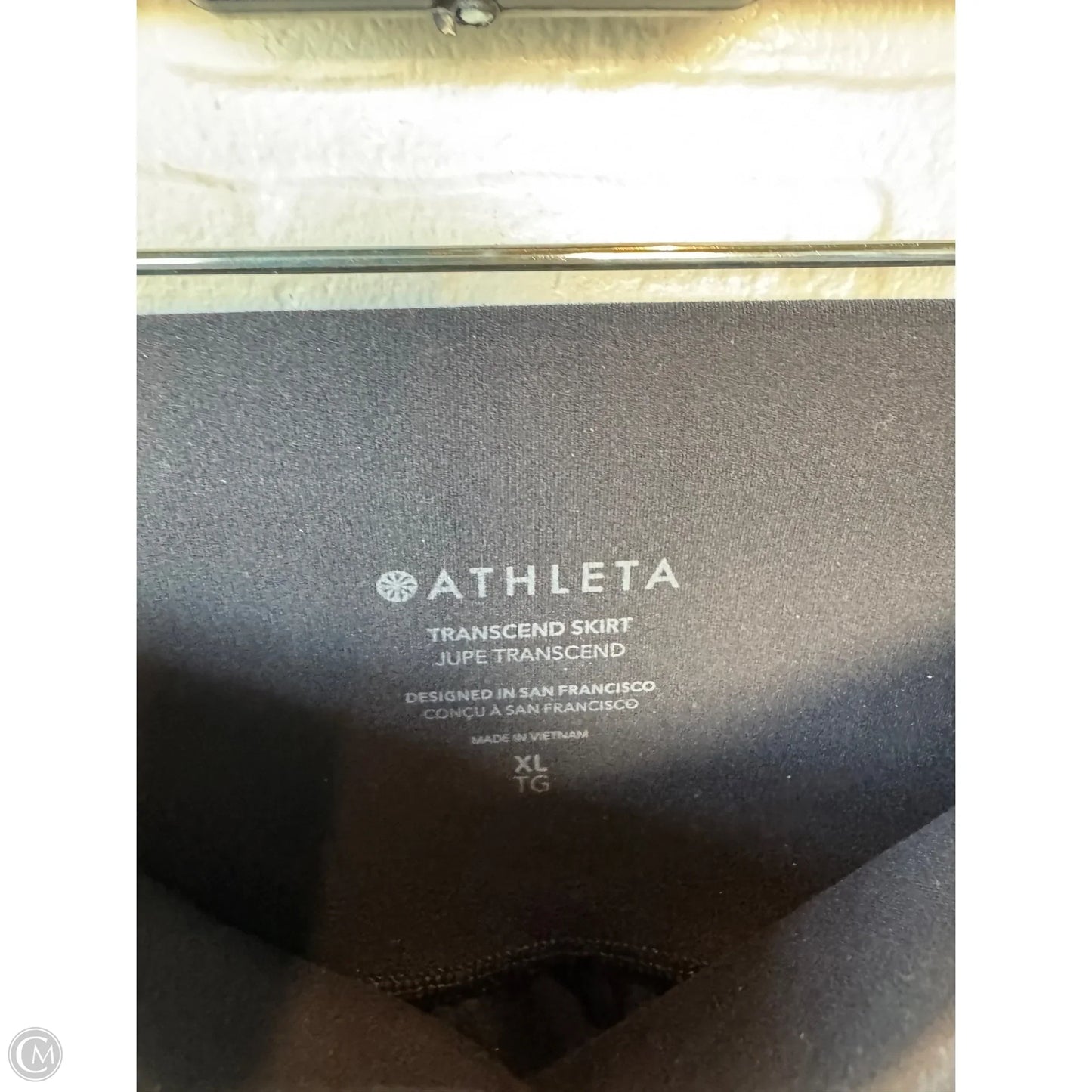 Athletic Skirt By Athleta In Black, Size: 16